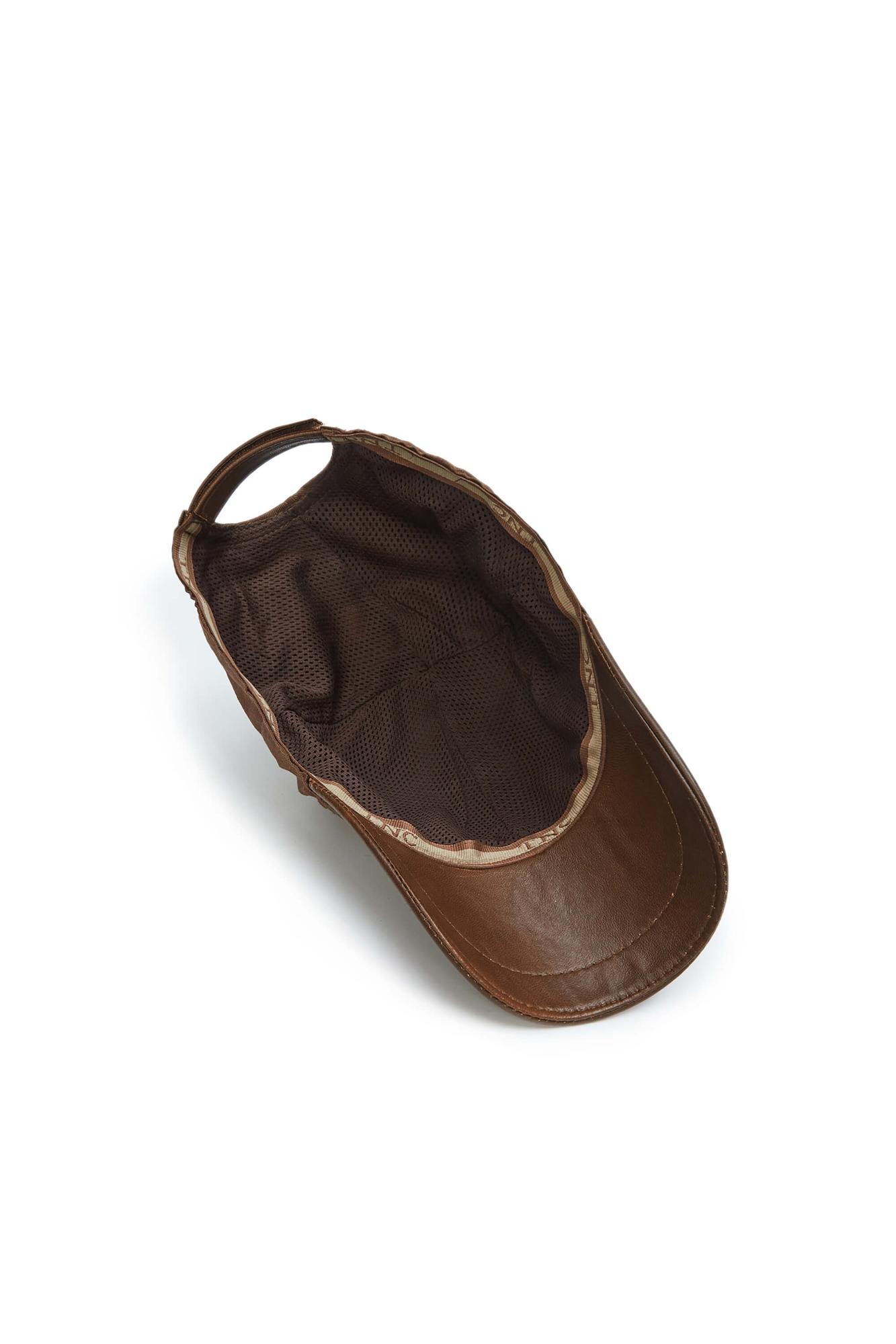 Tamer Tanca Erkek Vegan Taba Şapka