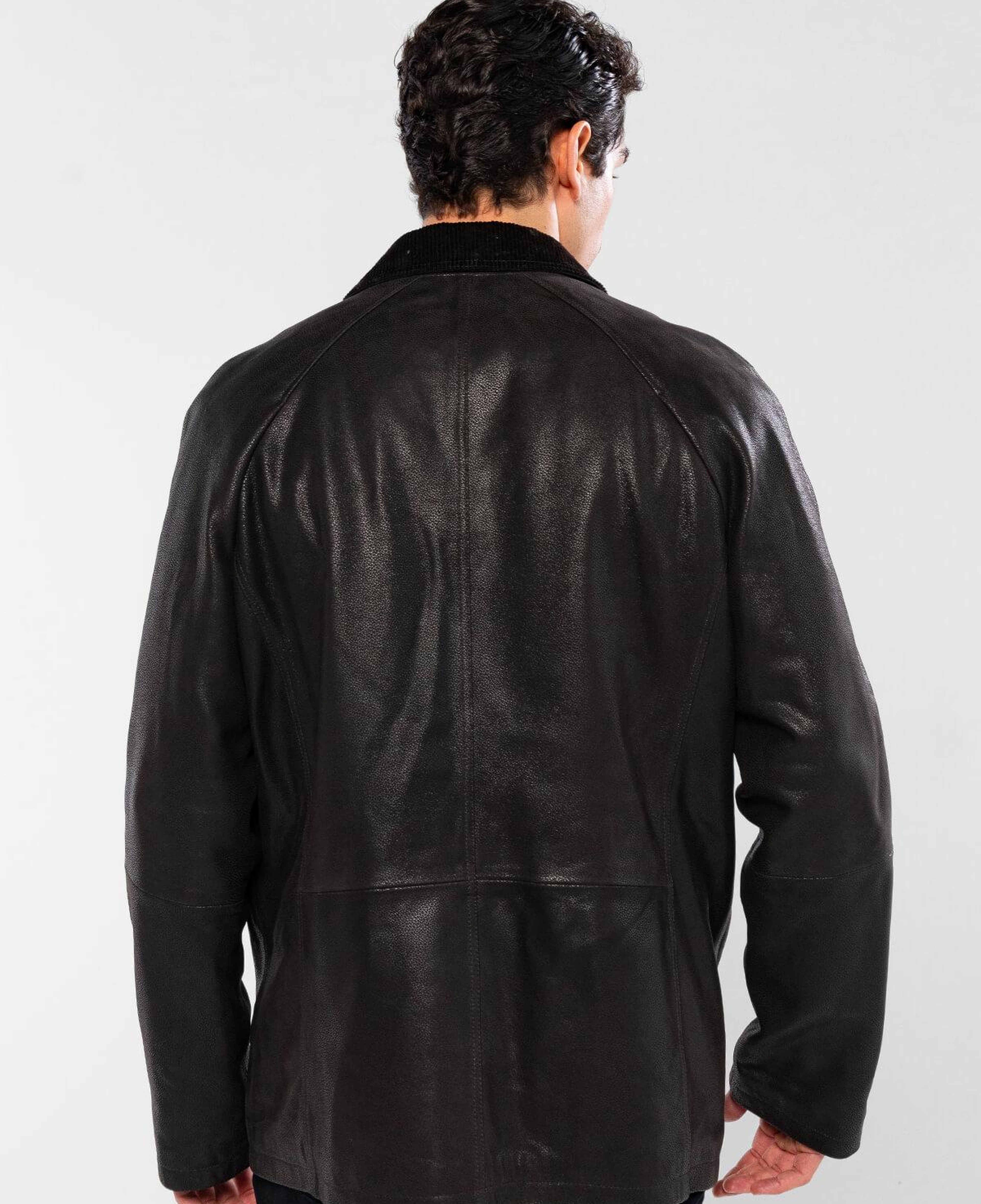 Tamer Tanca Erkek Hakiki Deri Kahverengi Deri Mont