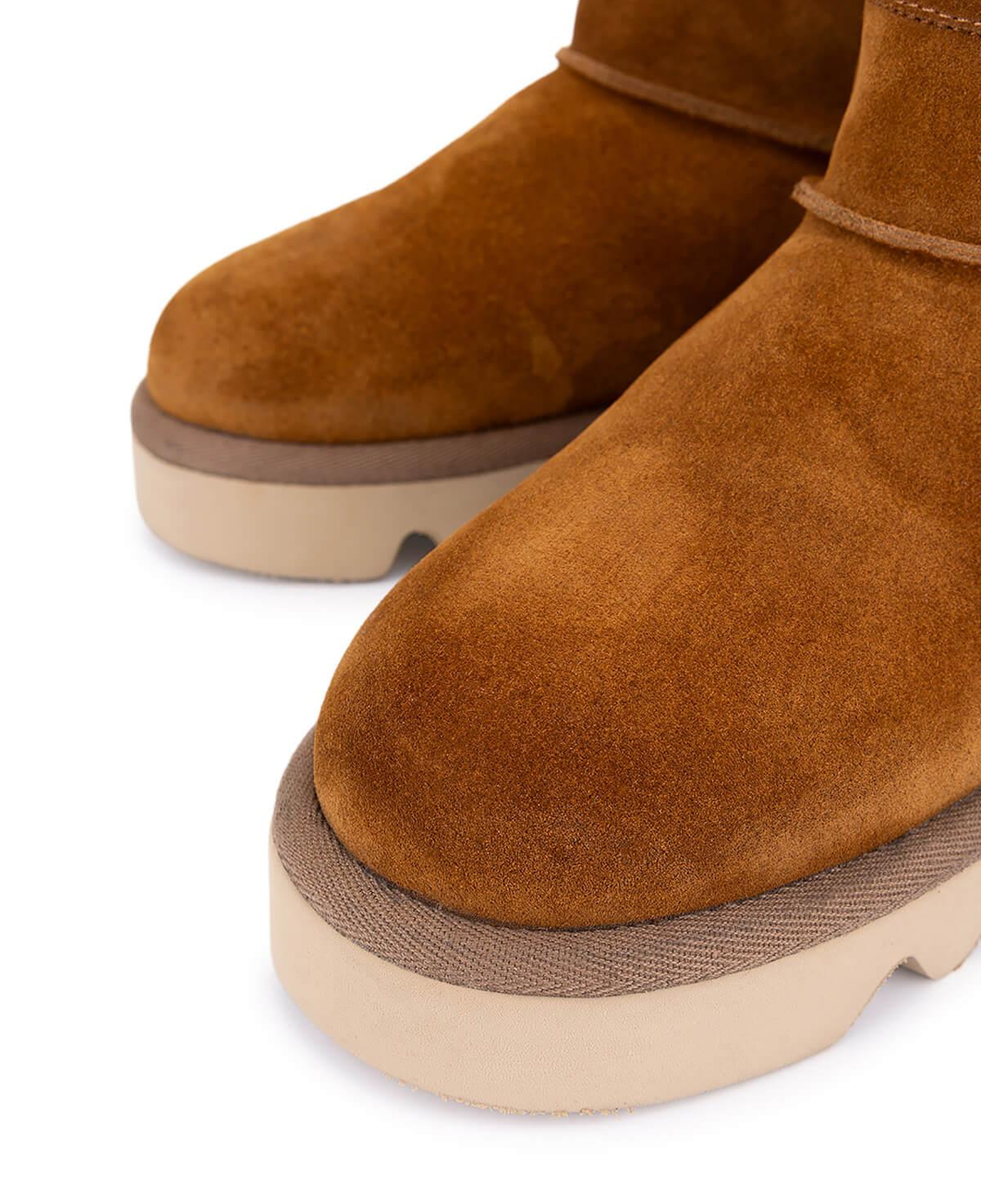 Tamer Tanca Kadın Hakiki Deri Tarçın Düz Bot