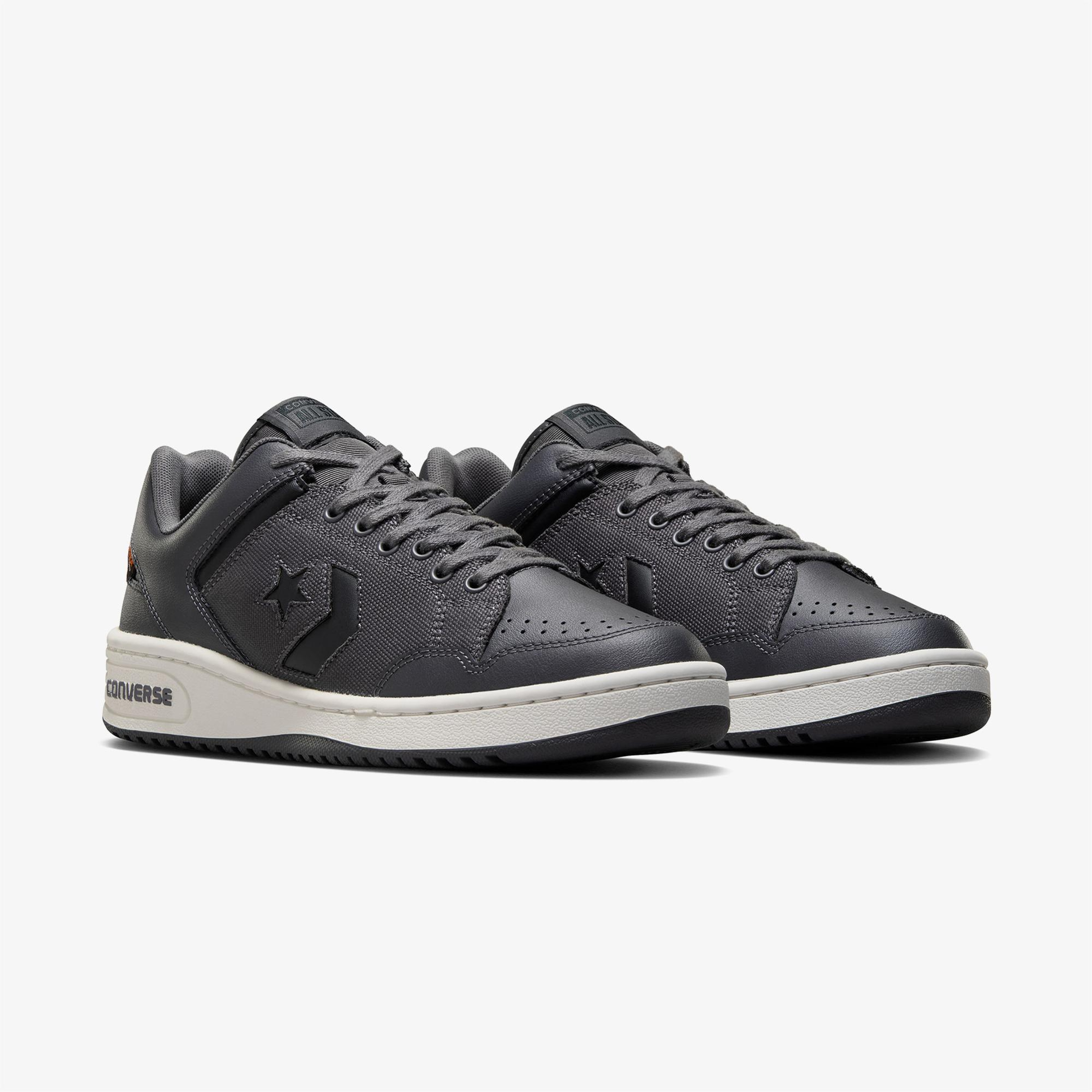Converse Weapon Unisex Gri Deri & Cordura Sneaker