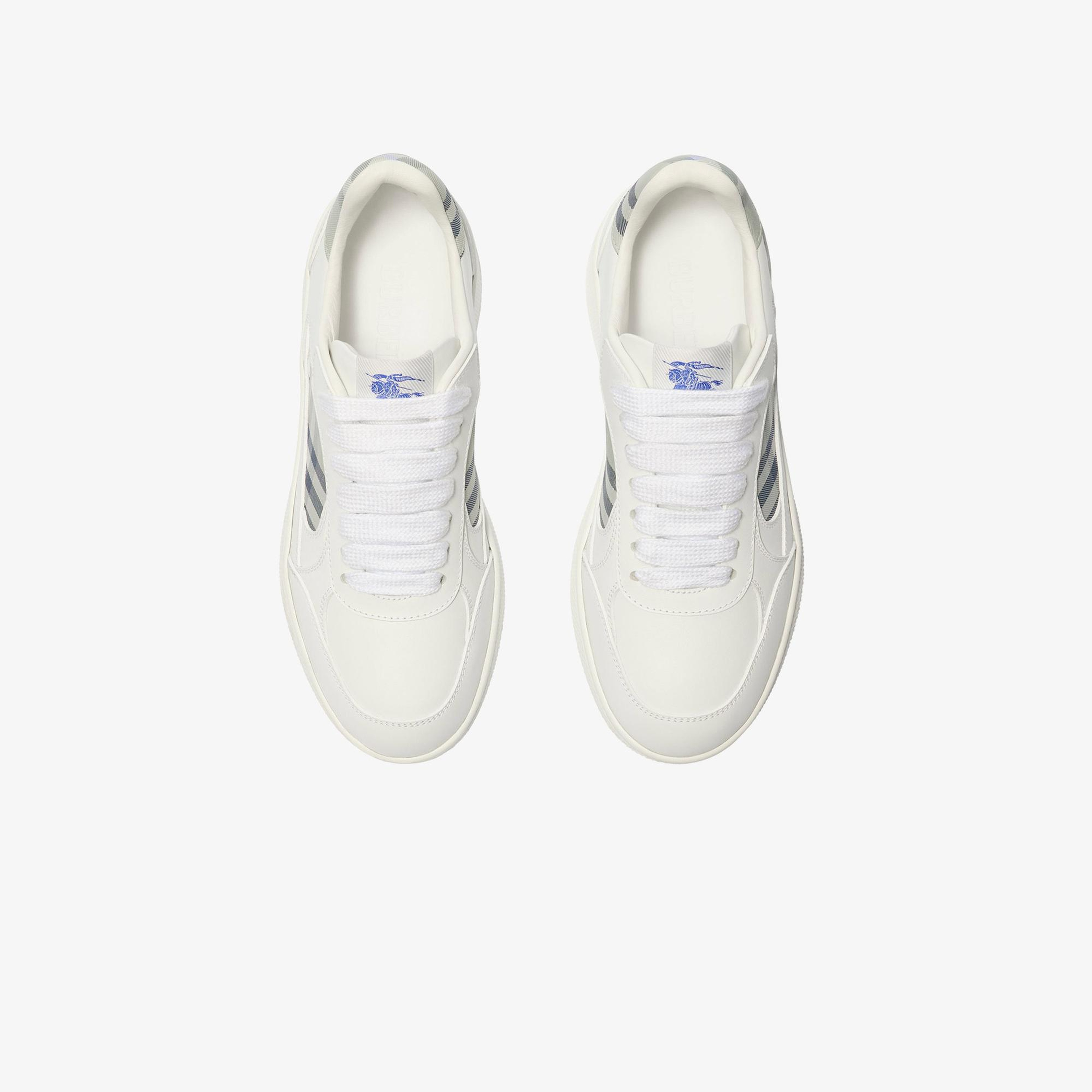 Burberry Terrace Mıx Kadın Beyaz Sneaker