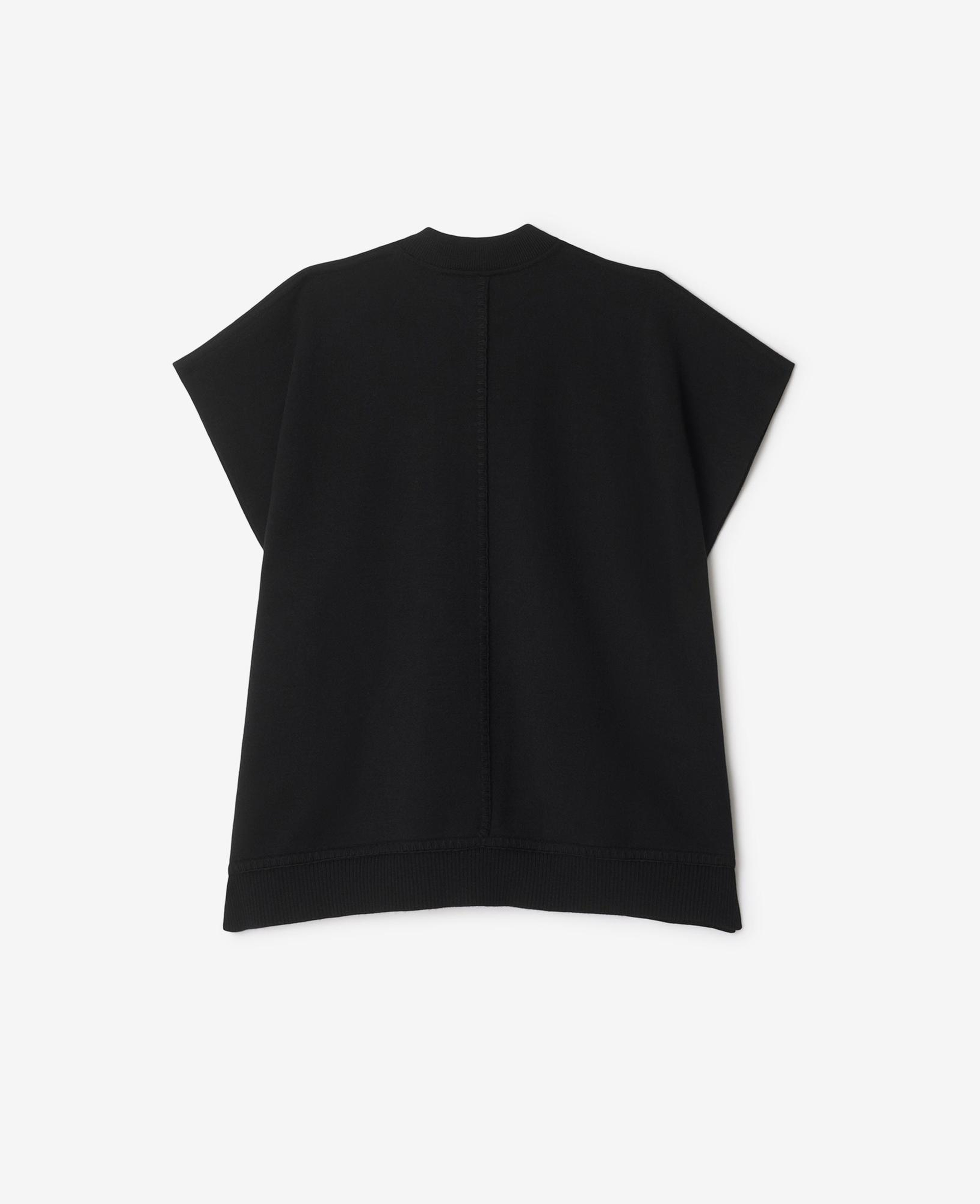 Burberry Blanket Label Wool Blend Çocuk Siyah Yelek