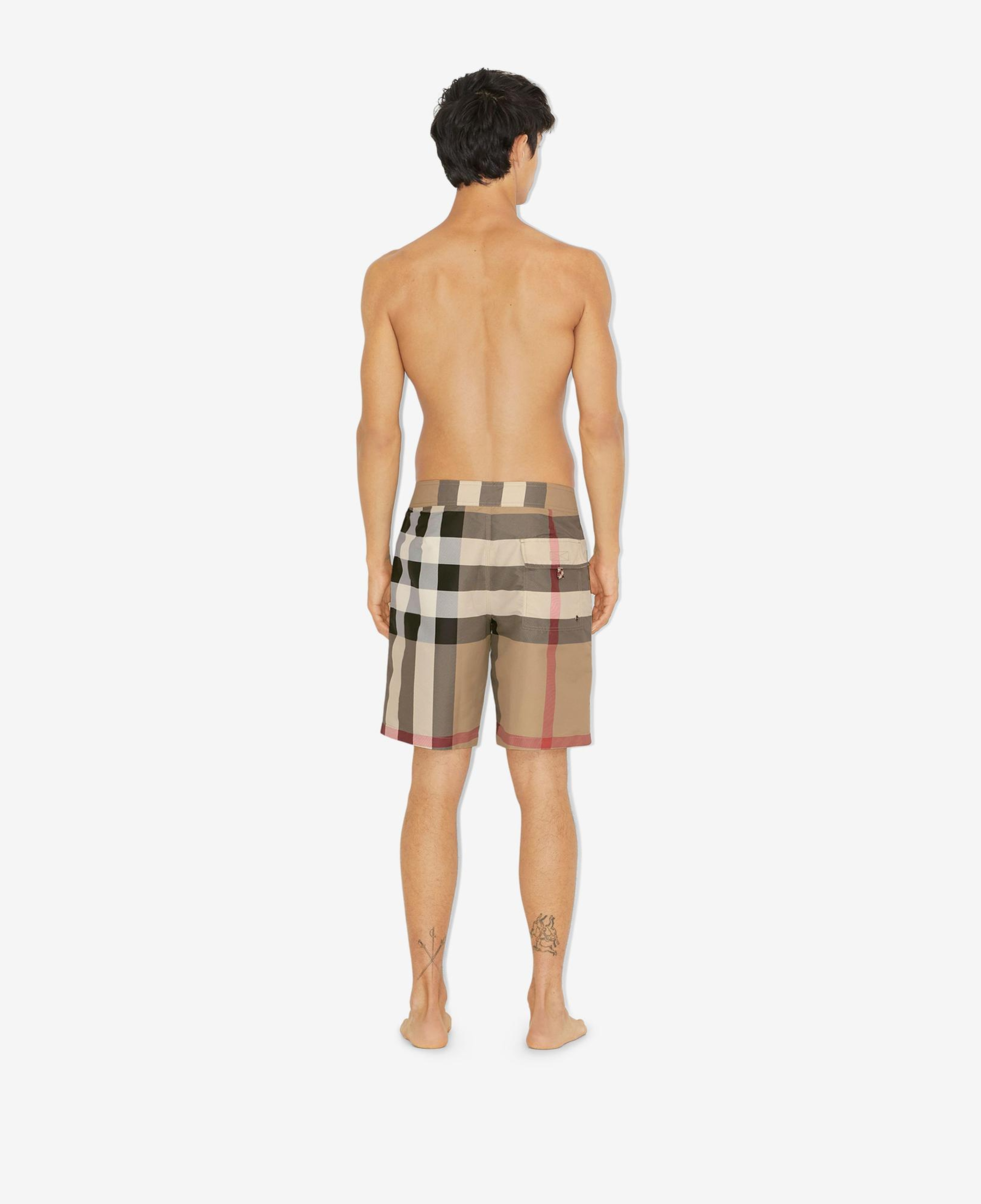 Burberry Breton Erkek Bej Deniz Şortu