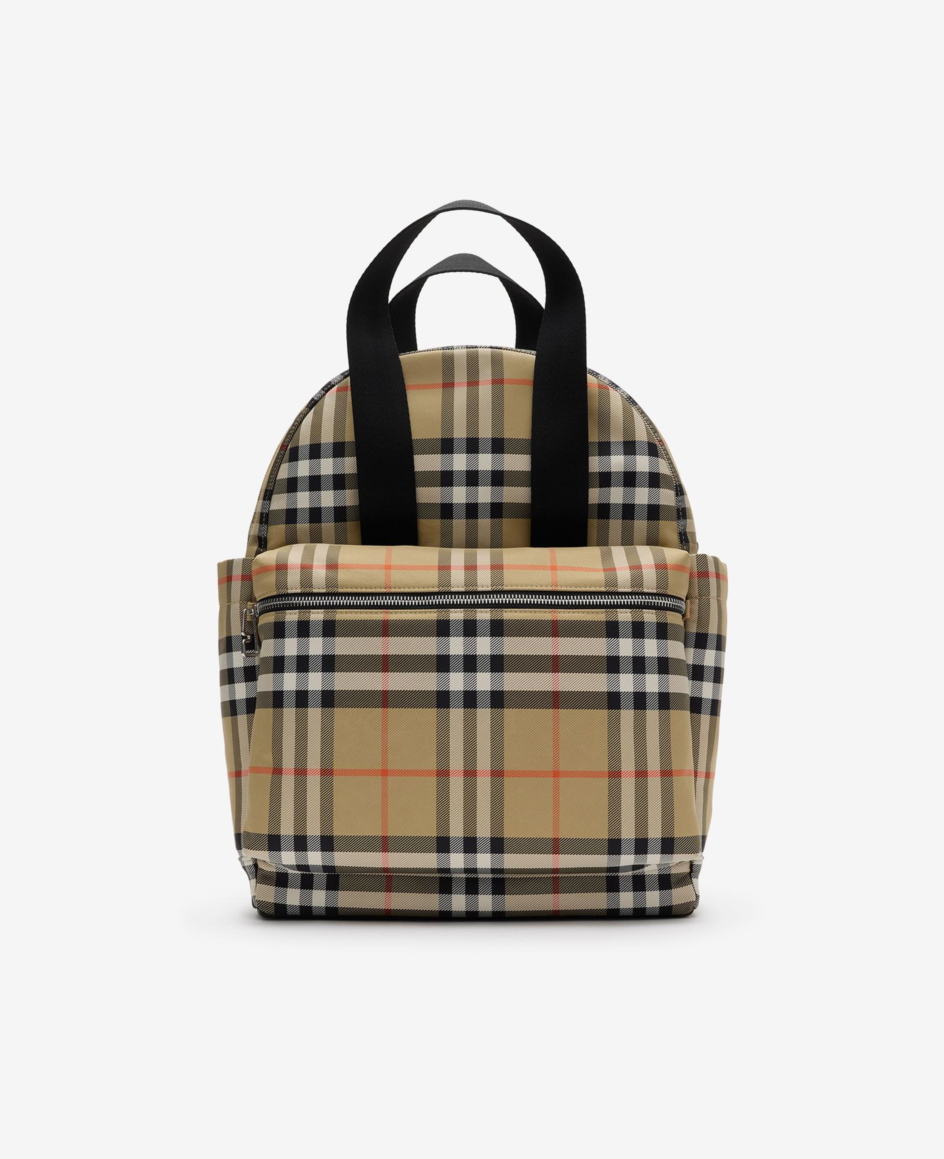 Burberry Check Changing Çocuk Bej Sırt Çantası