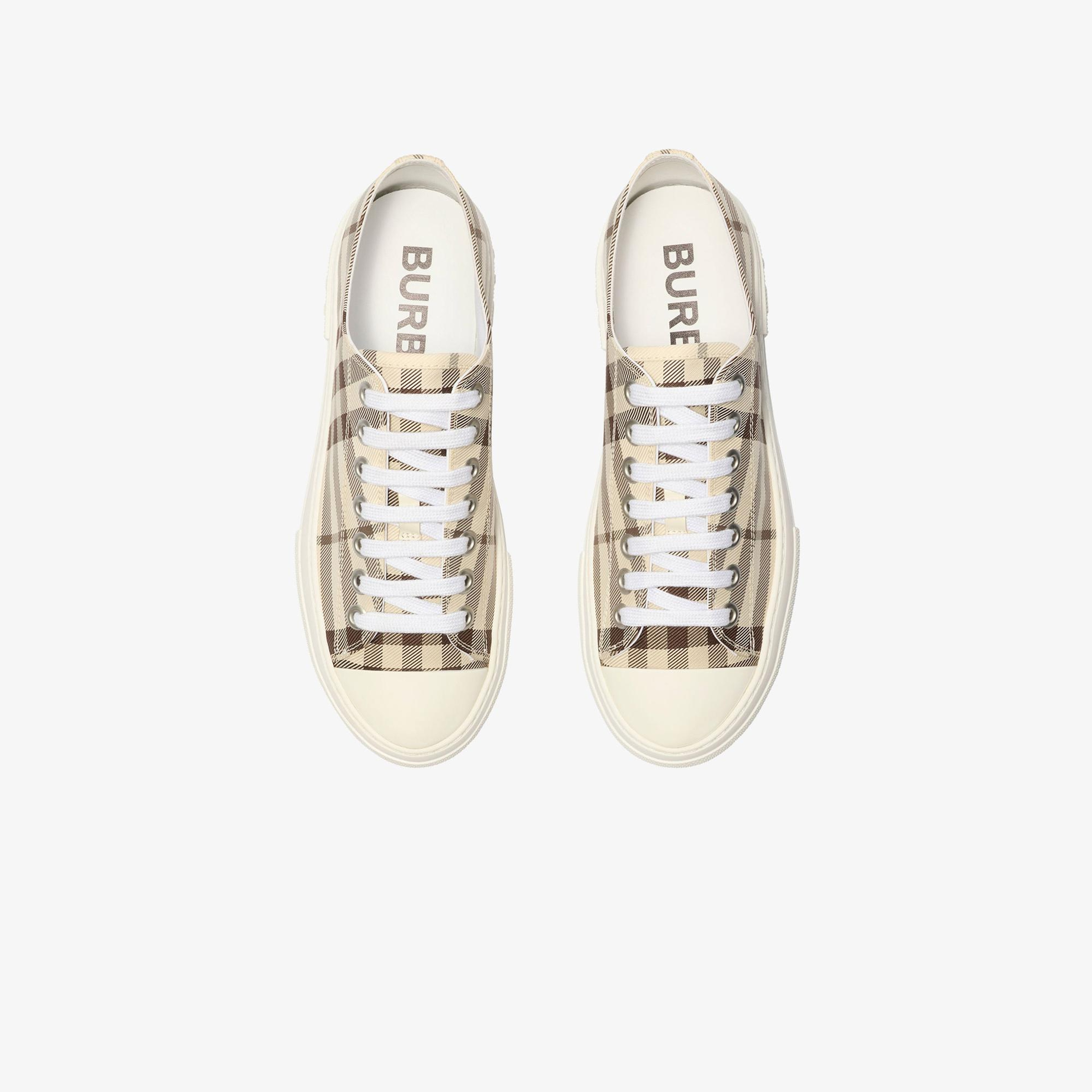 Burberry Jack Check Kadın Bej Sneaker