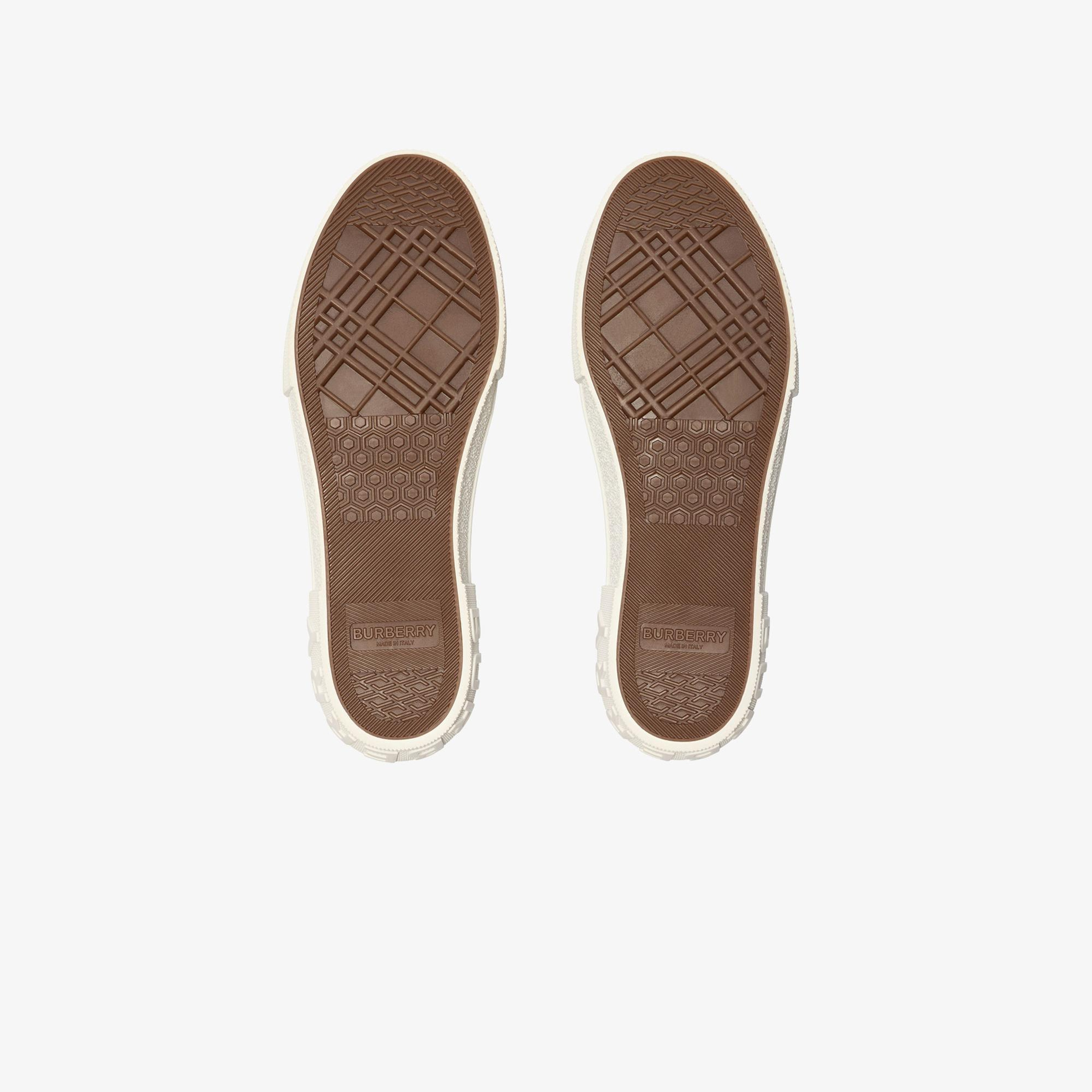 Burberry Jack Check Kadın Bej Sneaker