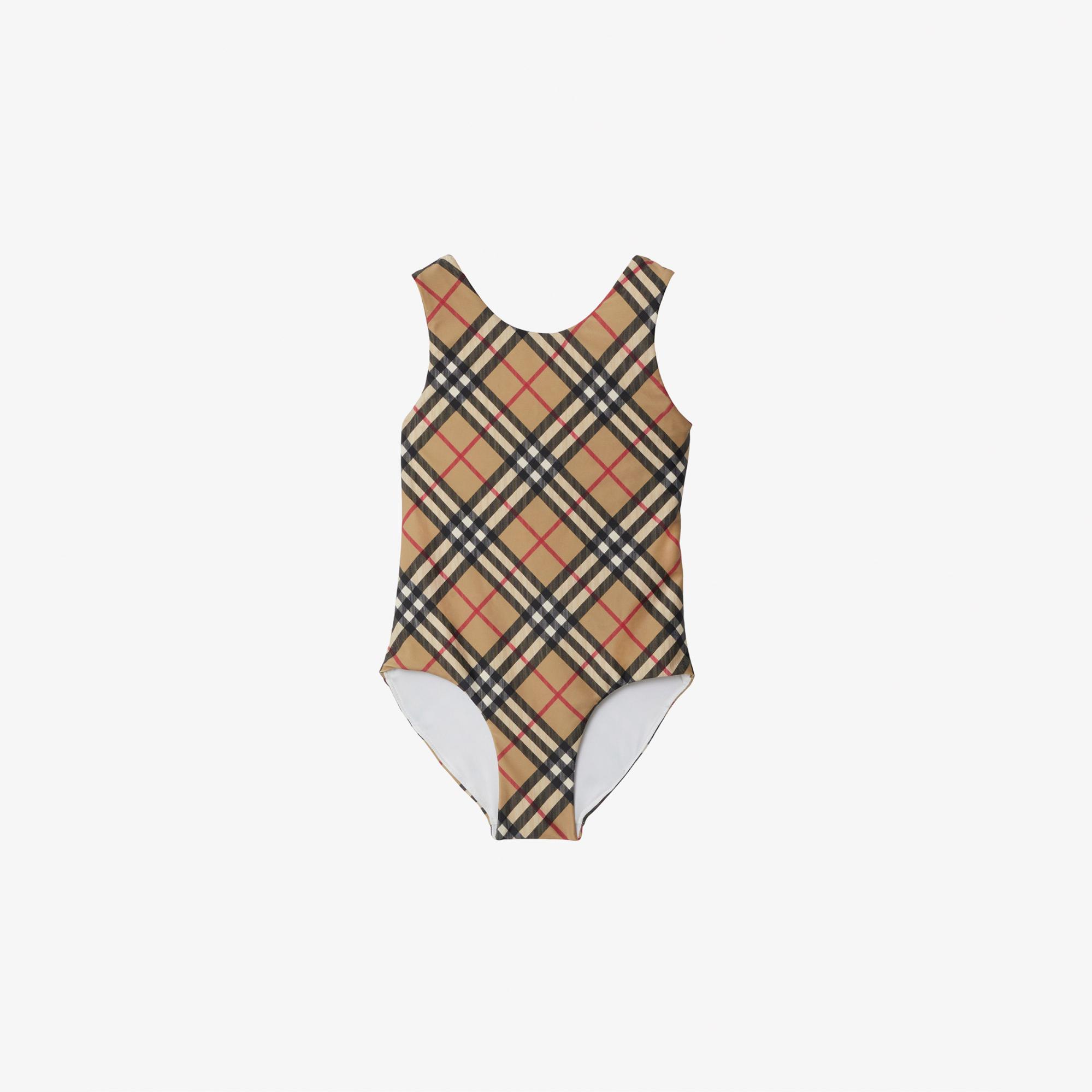 Burberry Check Çocuk Bej Mayo