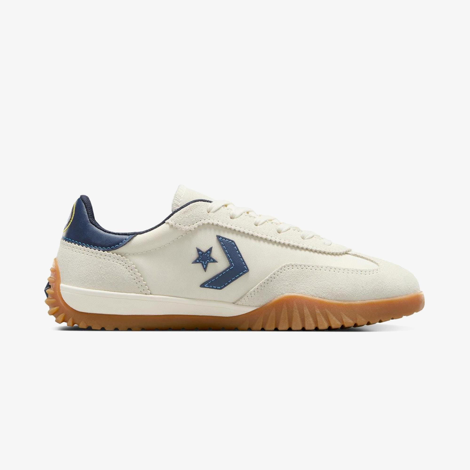 Converse x Evil Eye Run Star Trainer Unisex Bej Süet Sneaker