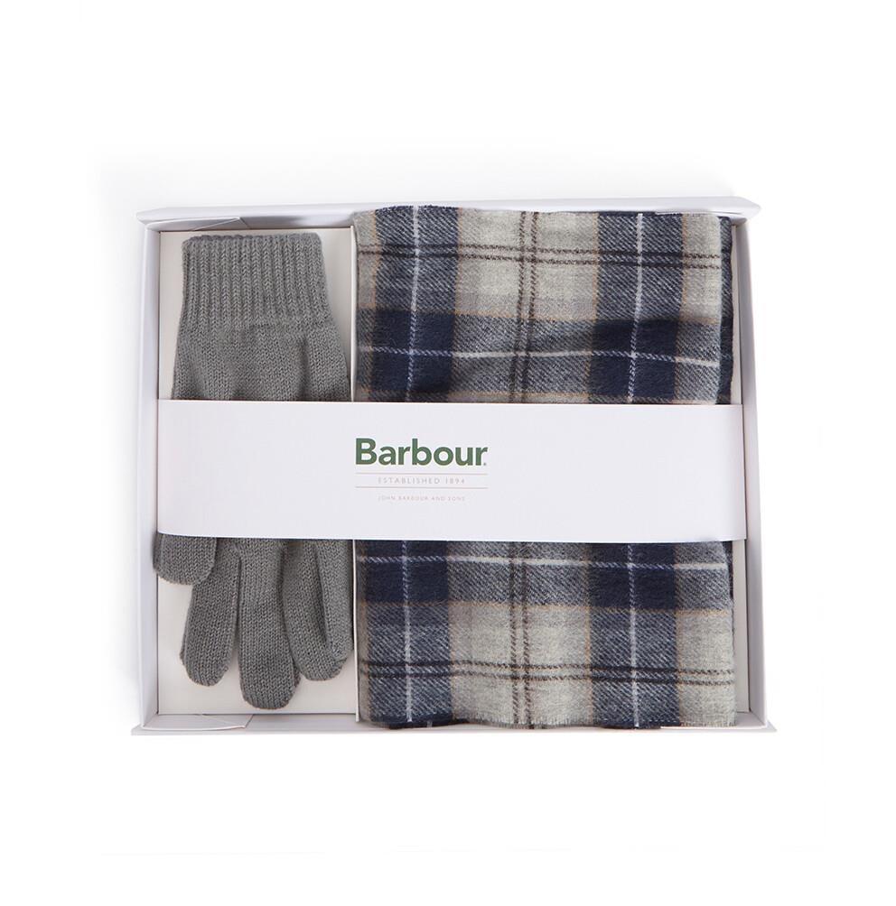 Barbour Tartan Atkı ve Eldiven Hediye Seti