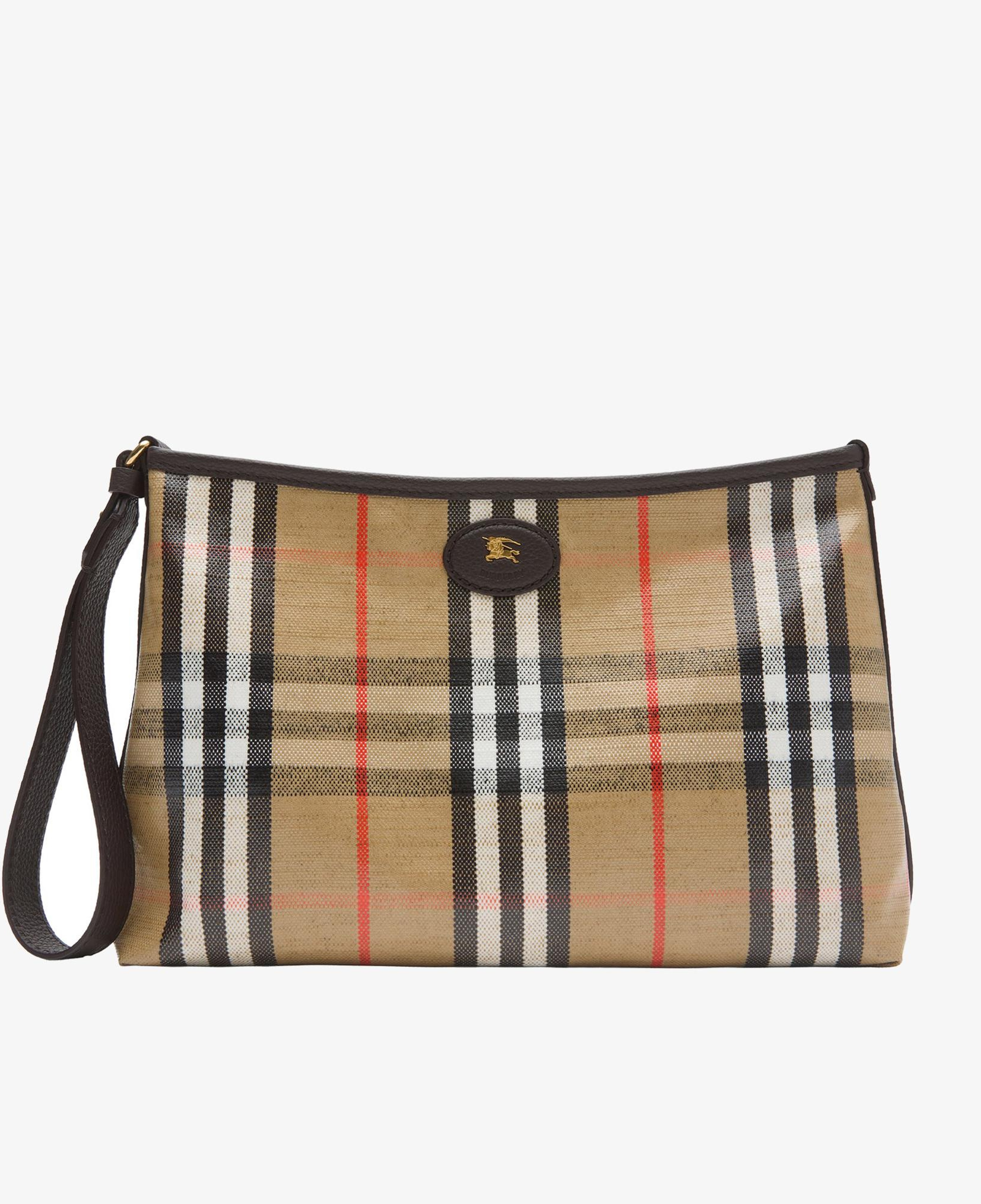 Burberry Hıghlands Erkek Bej El Çantası