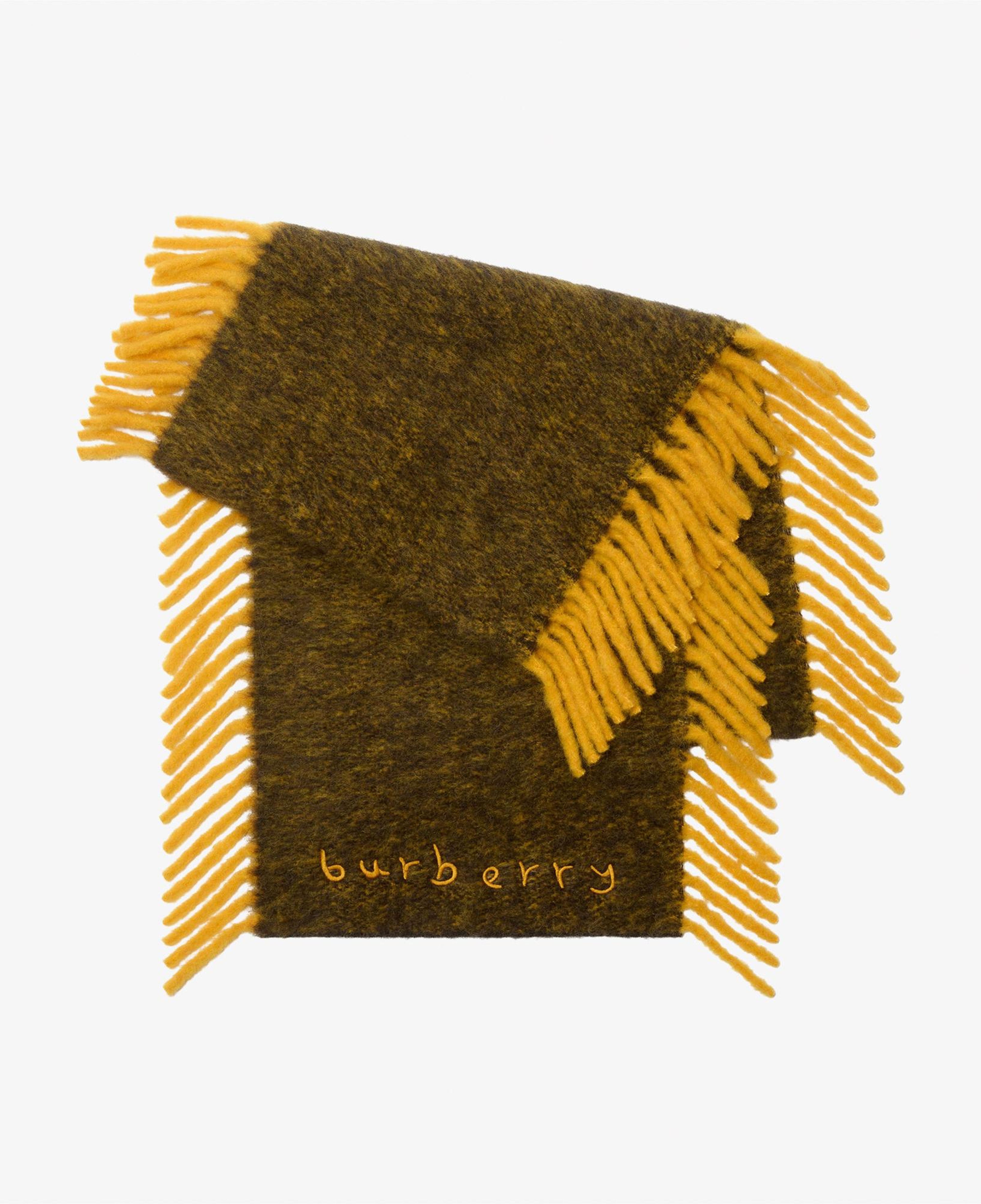 Burberry Alpaca Happy Kadın Kahverengi Atkı