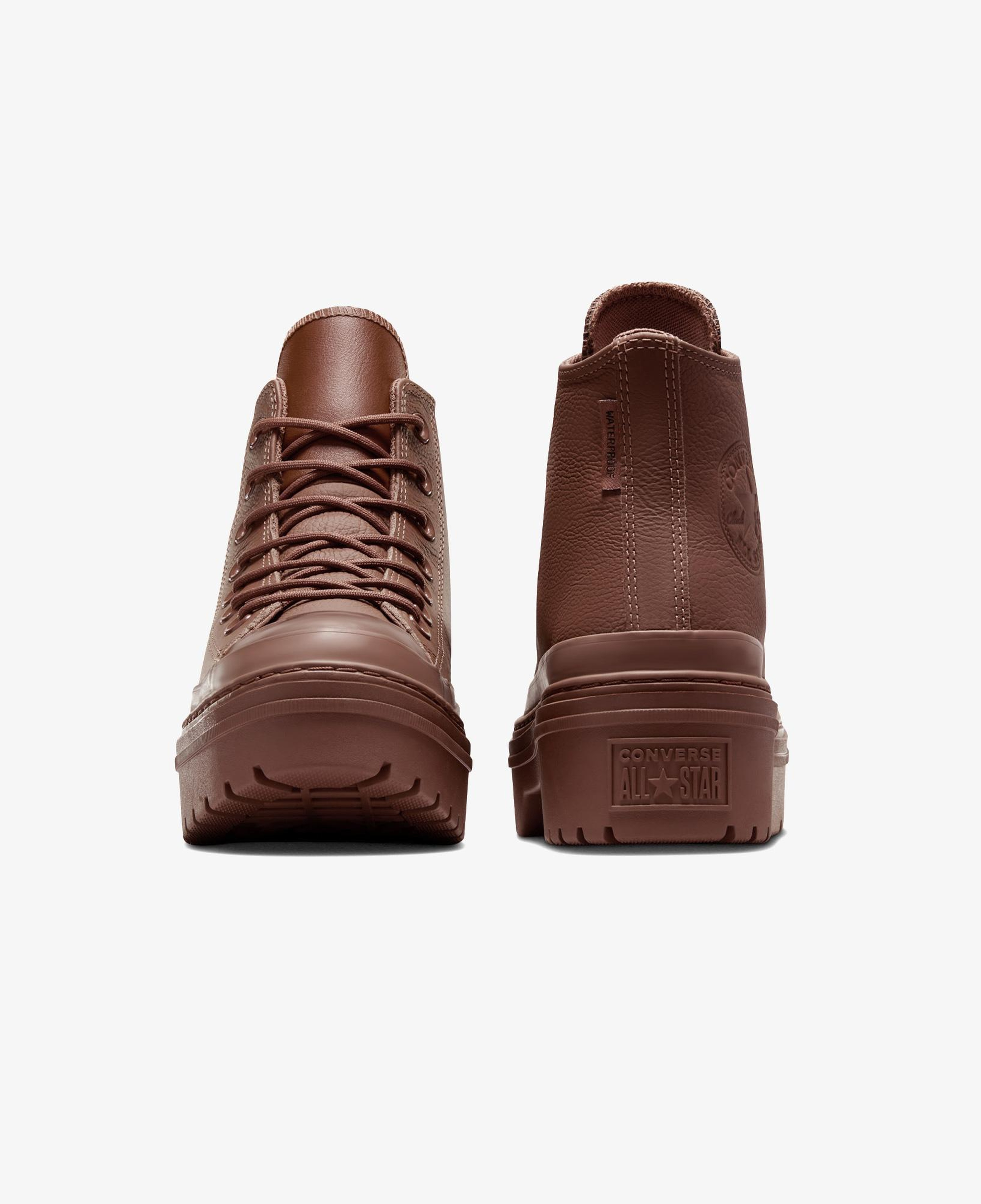 Converse Chuck Taylor All Star Lugged Heel Kadın Kahverengi Deri Platform Bot