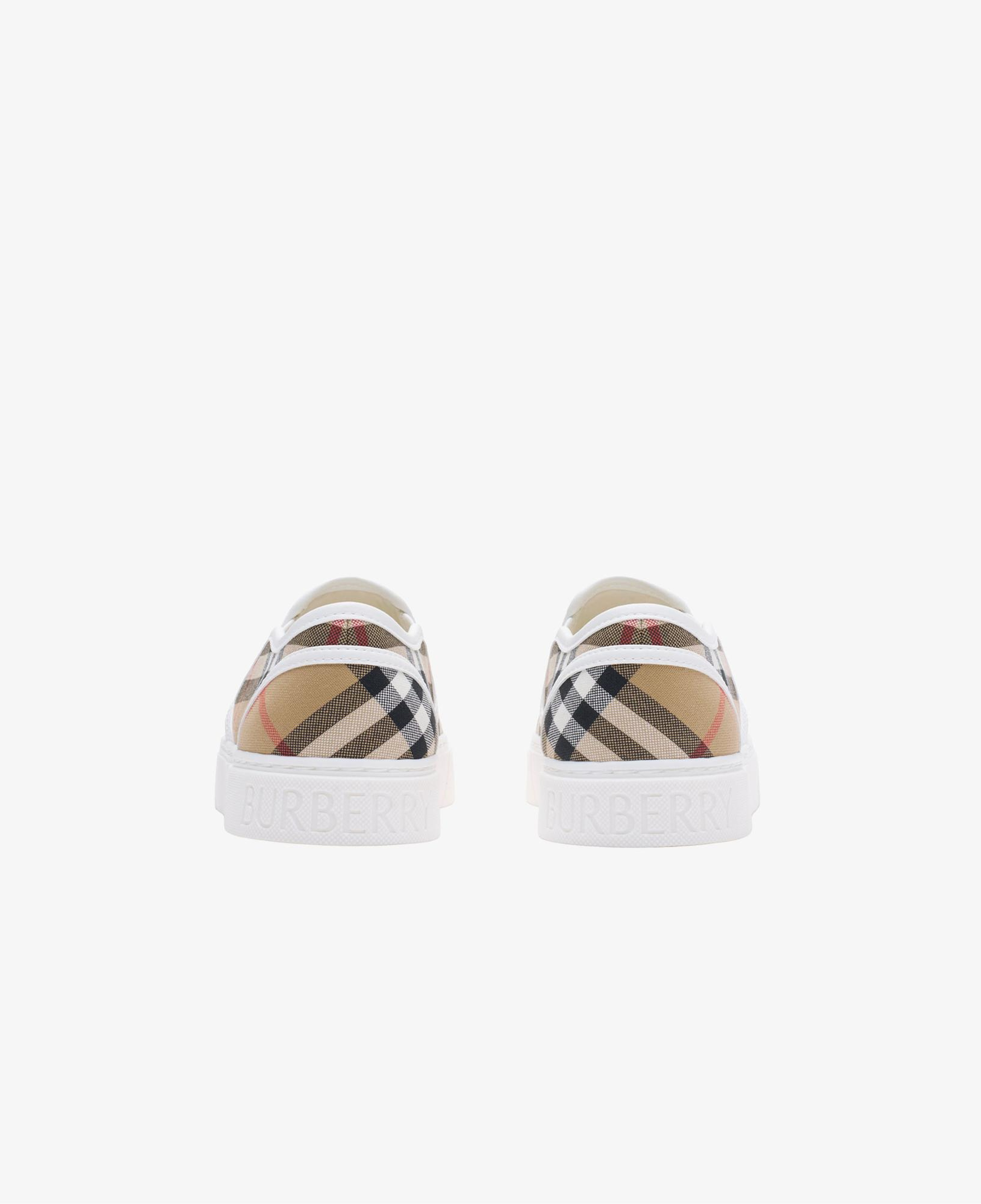 Burberry Kıt Çocuk Bej Sneaker