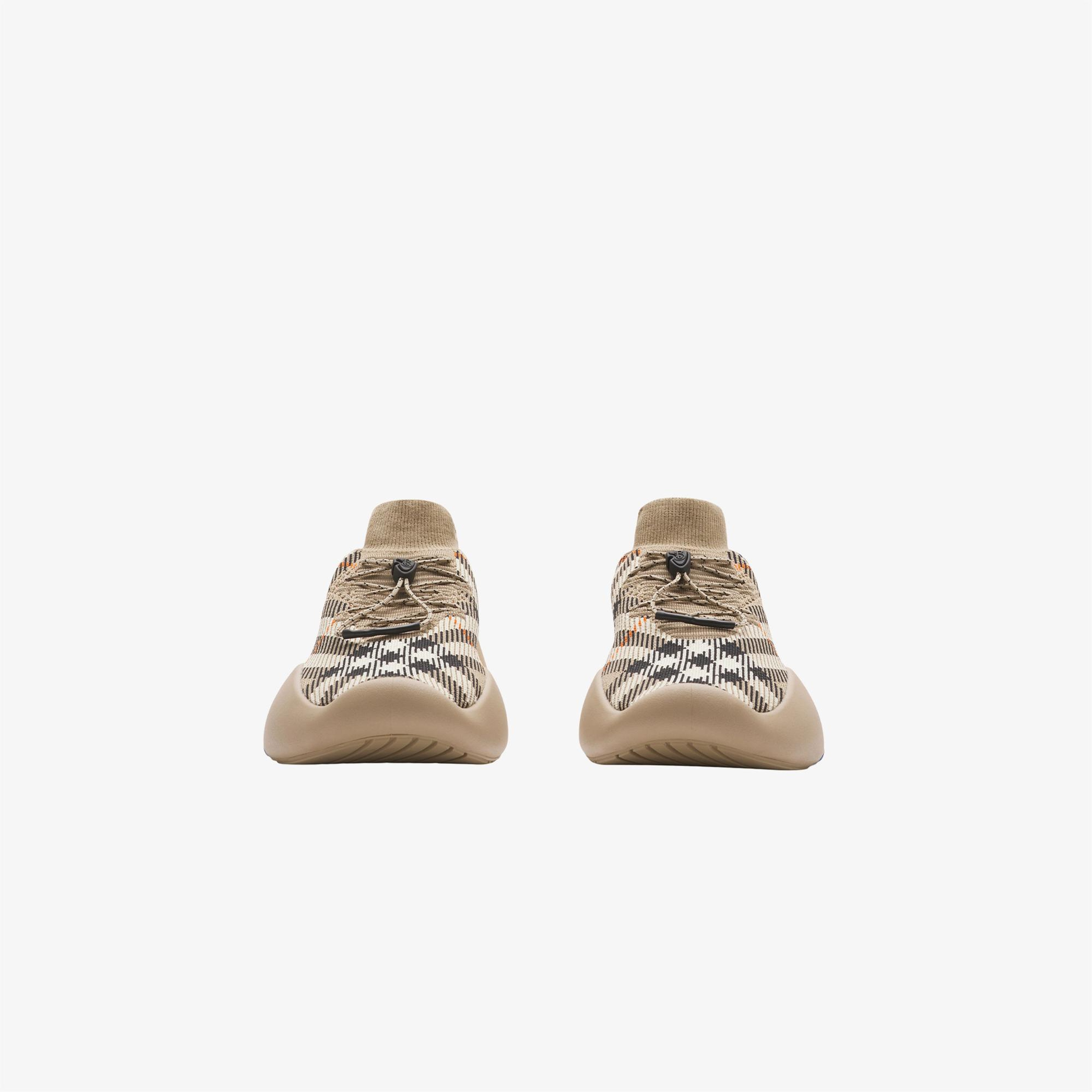 Burberry Knit Neptune Kadın Bej Sneaker