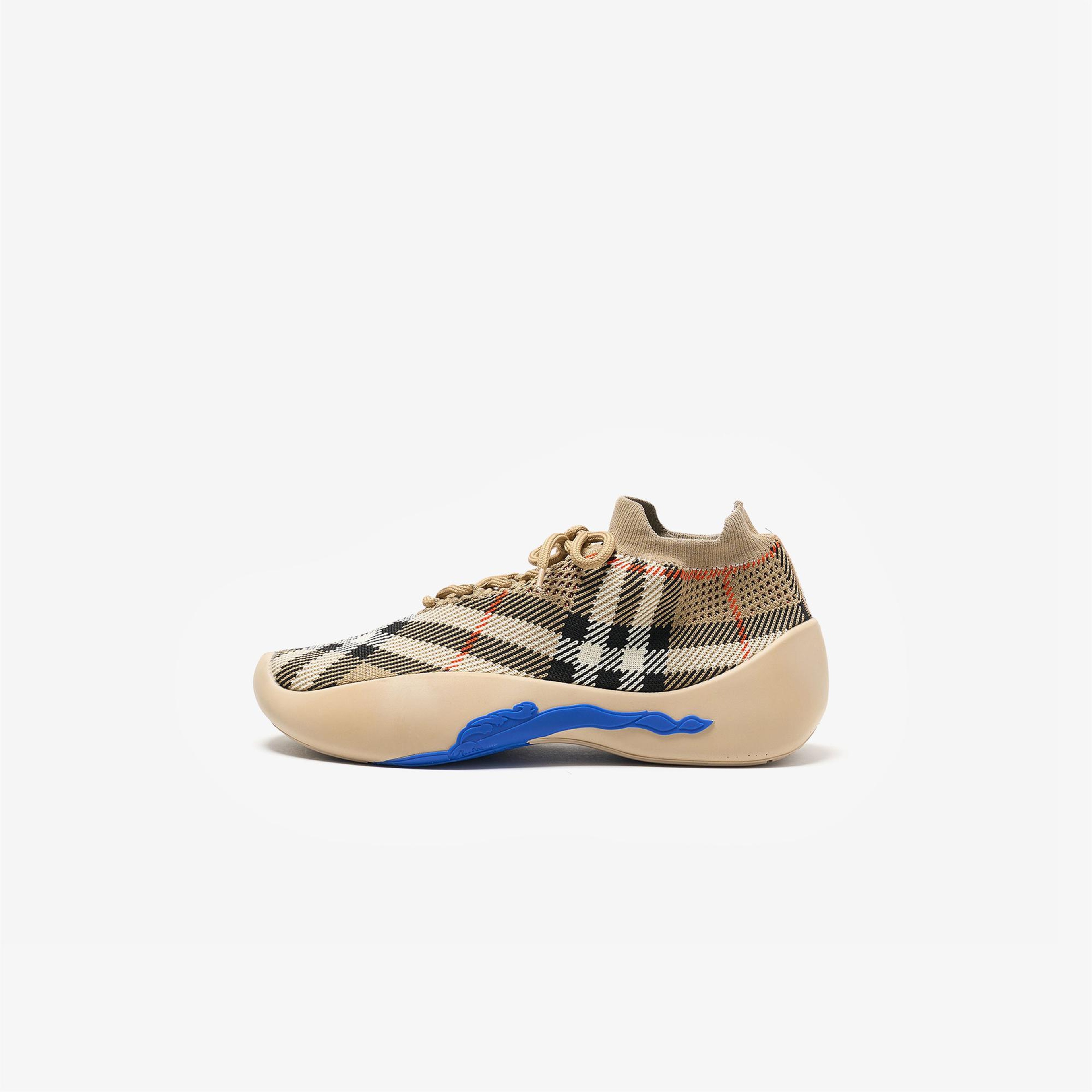 Burberry Knit Neptune Kadın Bej Sneaker