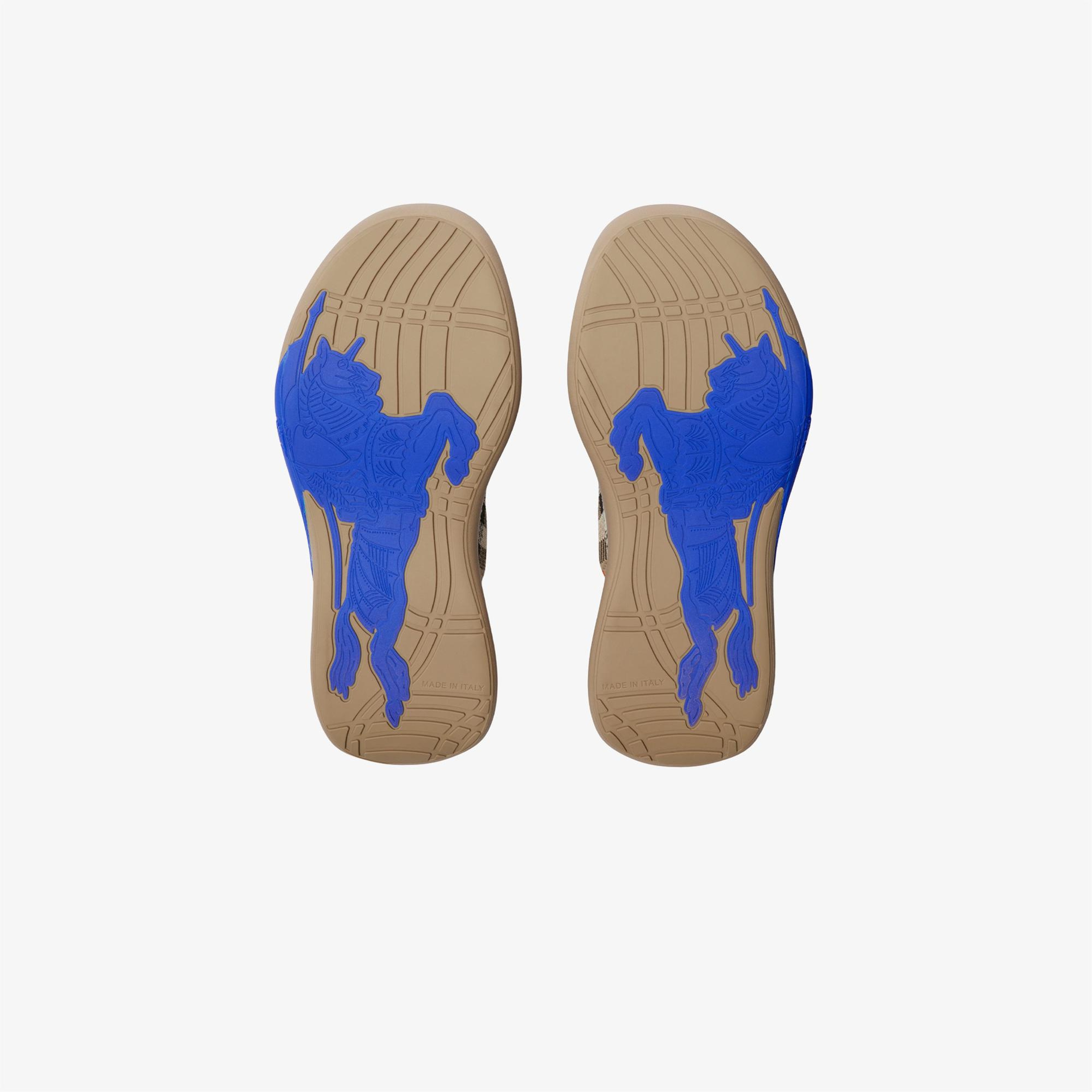 Burberry Knit Neptune Kadın Bej Sneaker