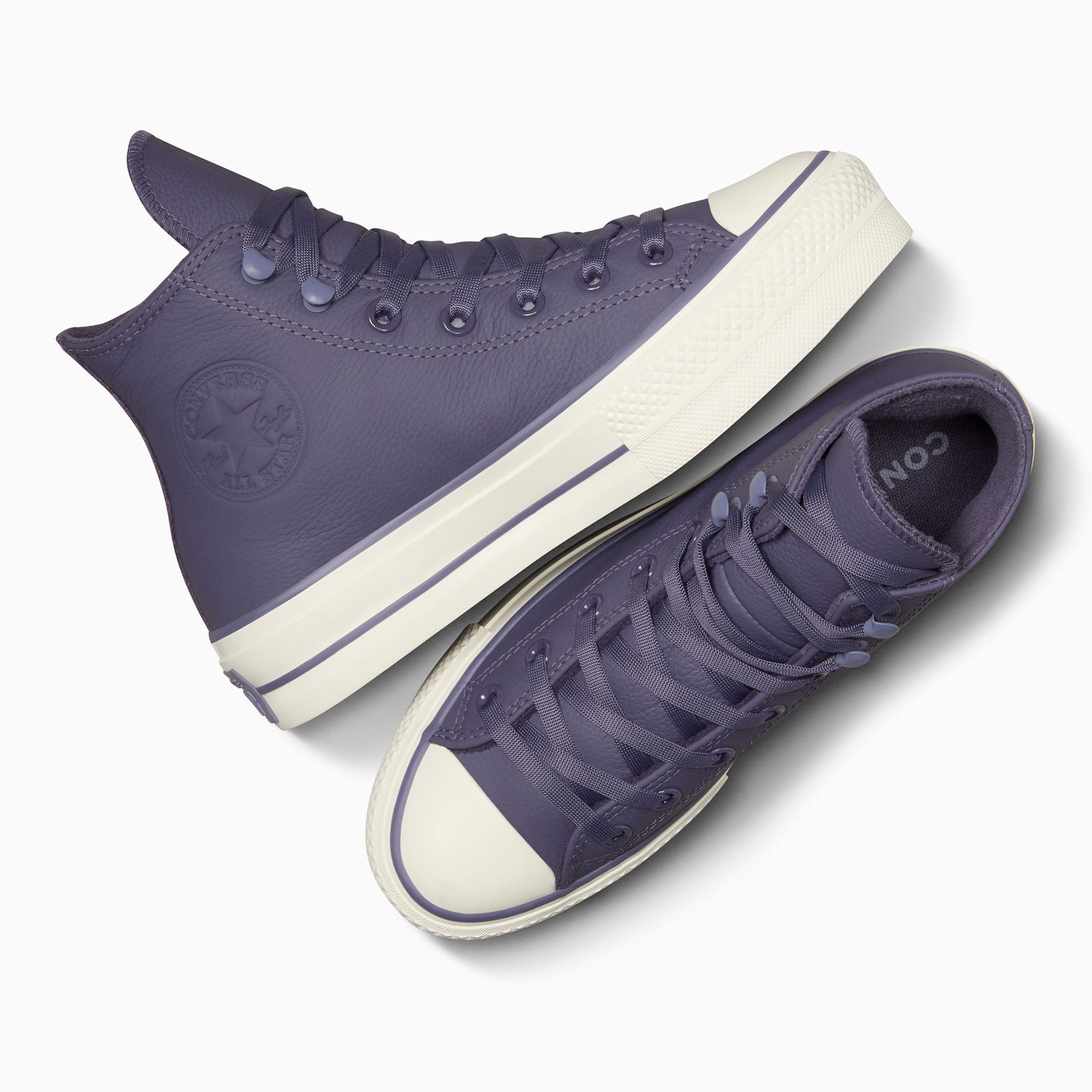 Converse Chuck Taylor All Star Lift Unisex Mor Deri Bot