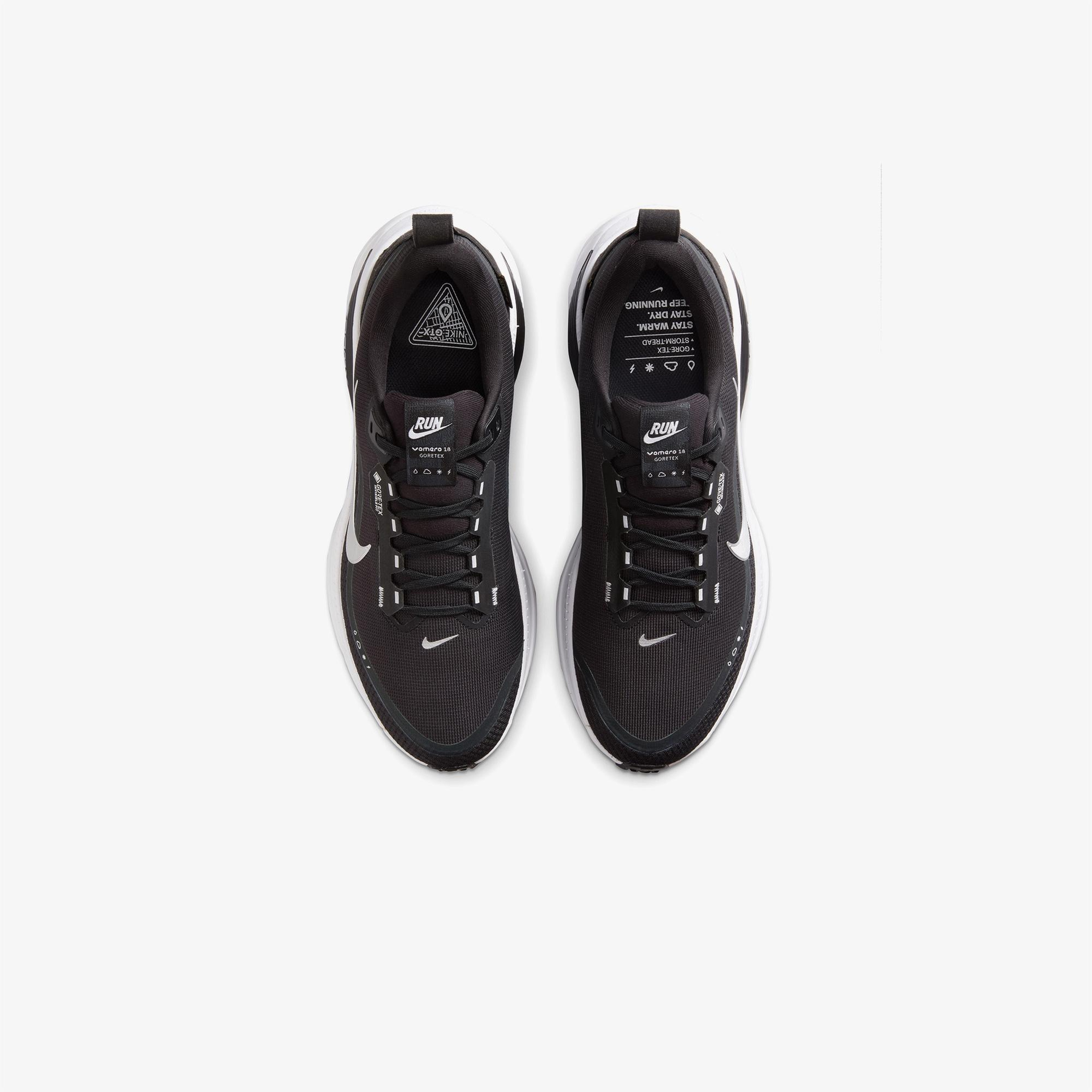 Nike Vomero 18 Gore-Tex Erkek Siyah Koşu Ayakkabısı