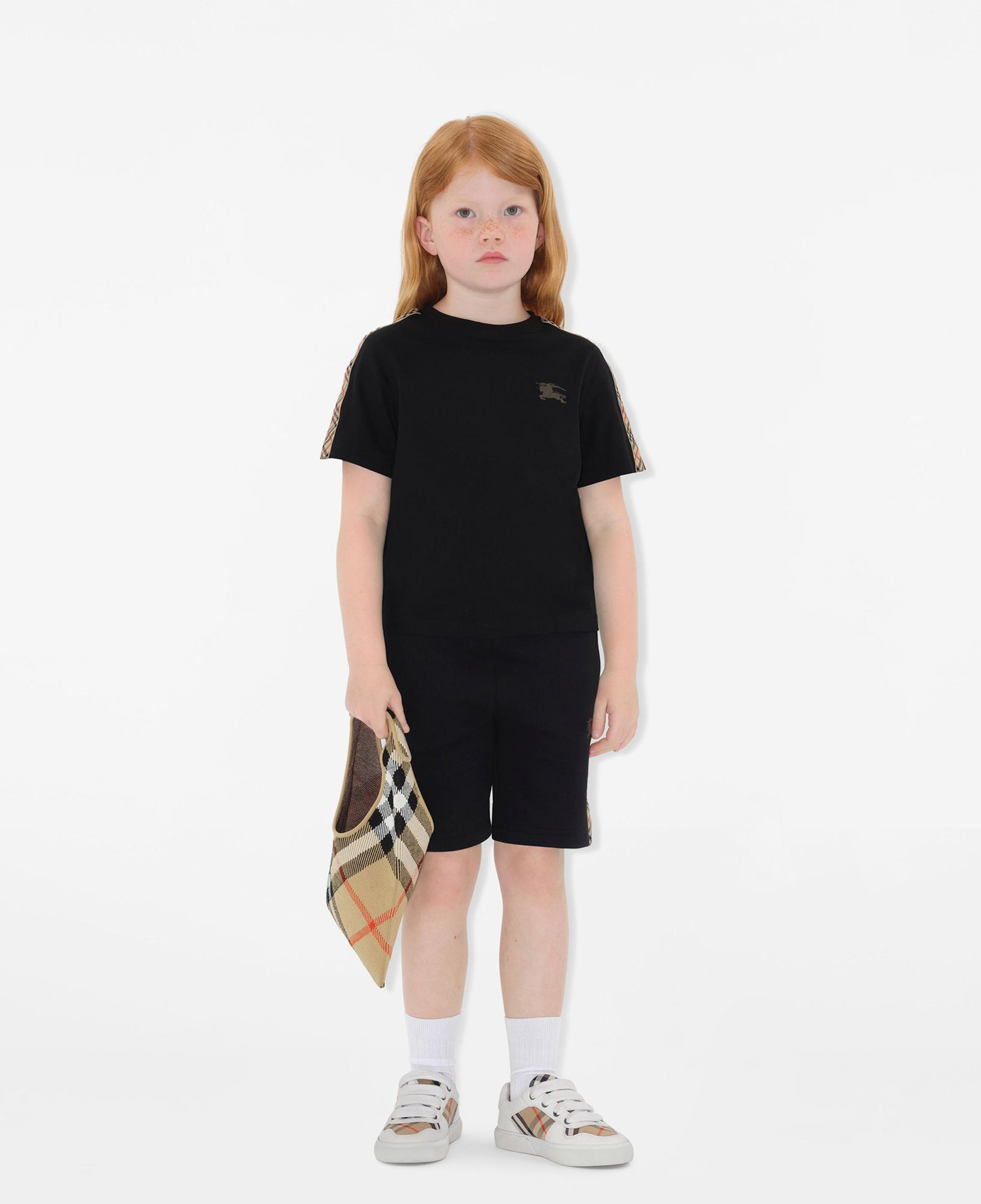 Burberry Çocuk Siyah T-Shirt