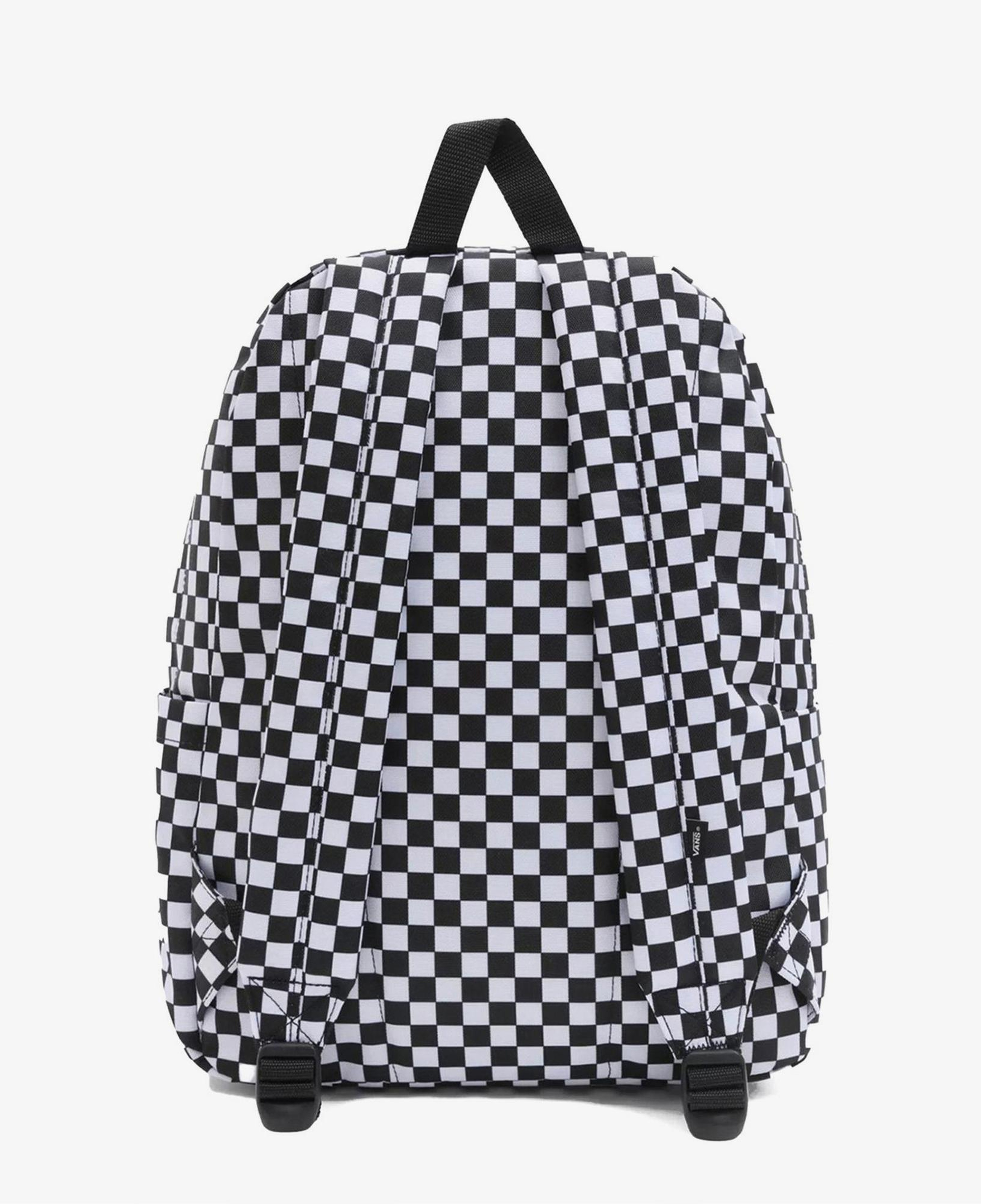 Vans Old Skool Check Unisex Siyah/Beyaz Sırt Çantası