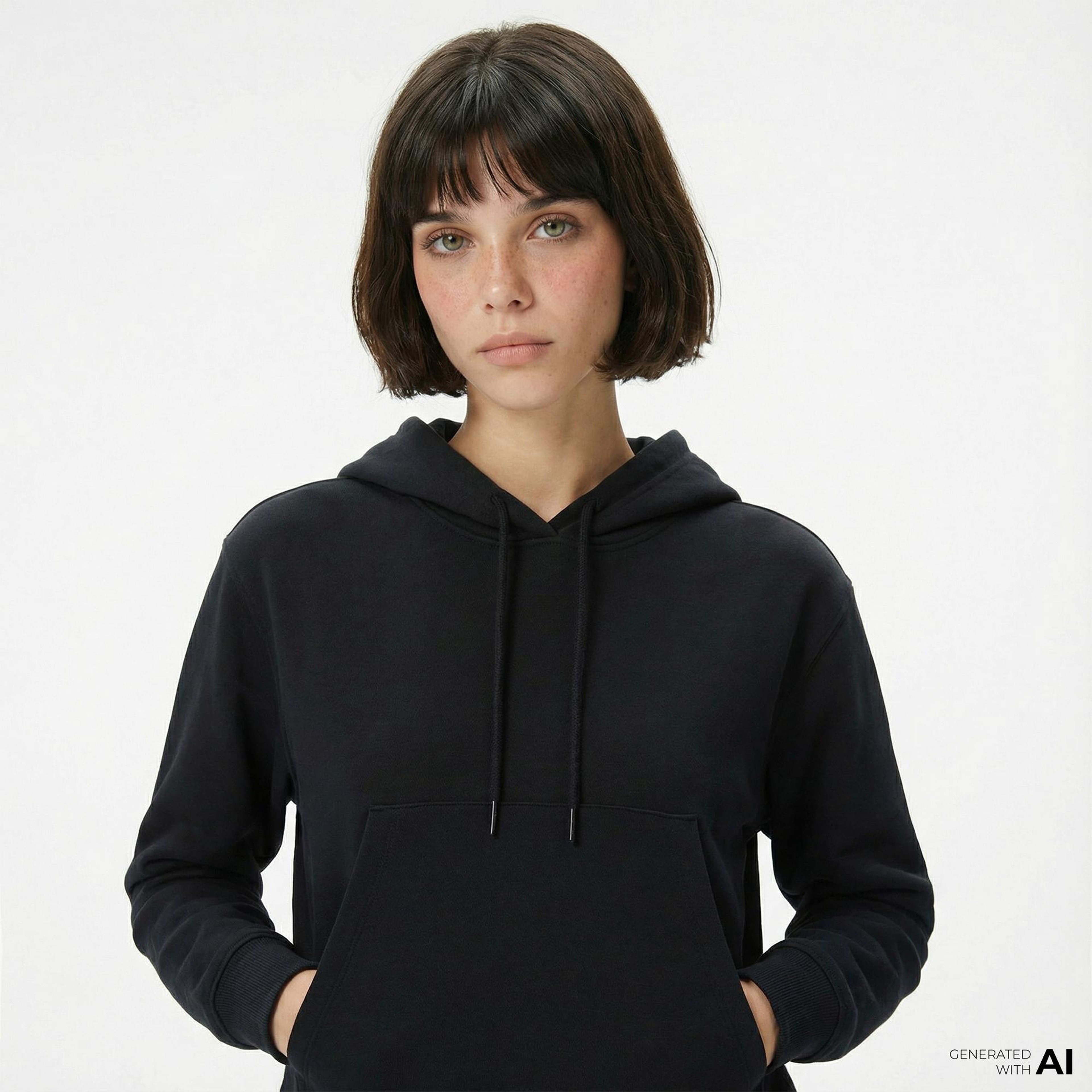 Converse Kadın Siyah Sweatshirt