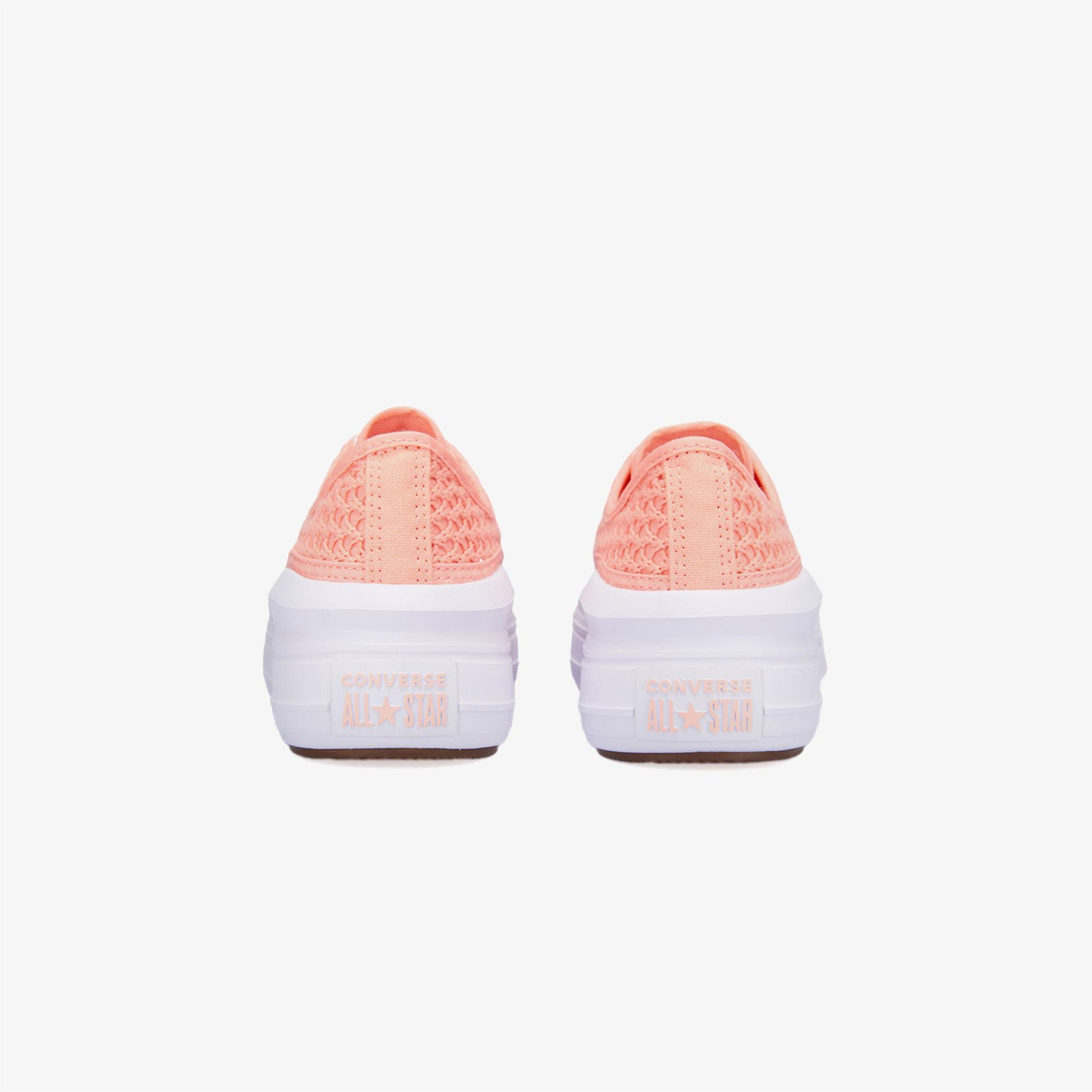Converse Chuck Taylor All Star Move Genç Pembe Platform Sneaker