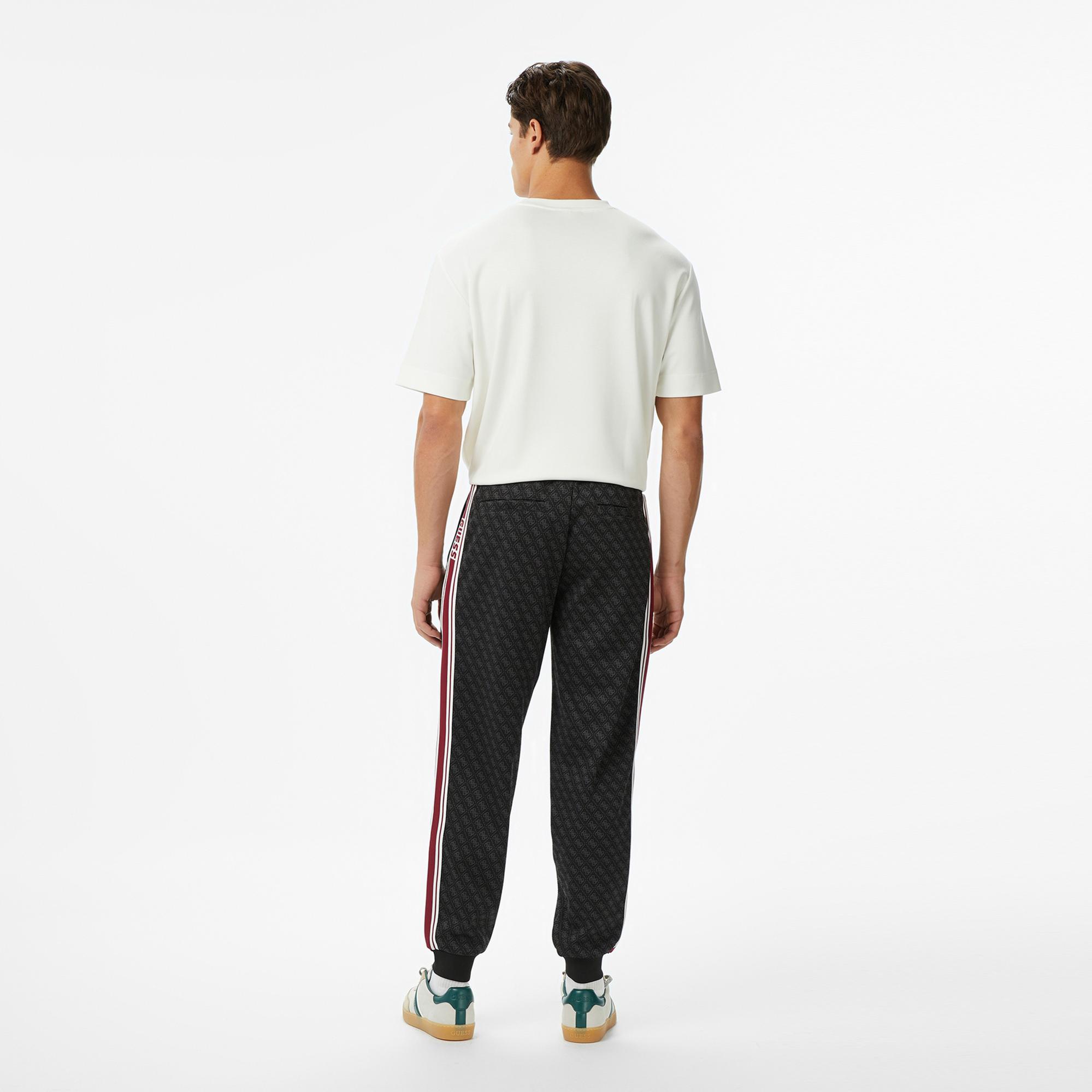 Guess Parimo Regular Fit Erkek Siyah Eşofman Altı