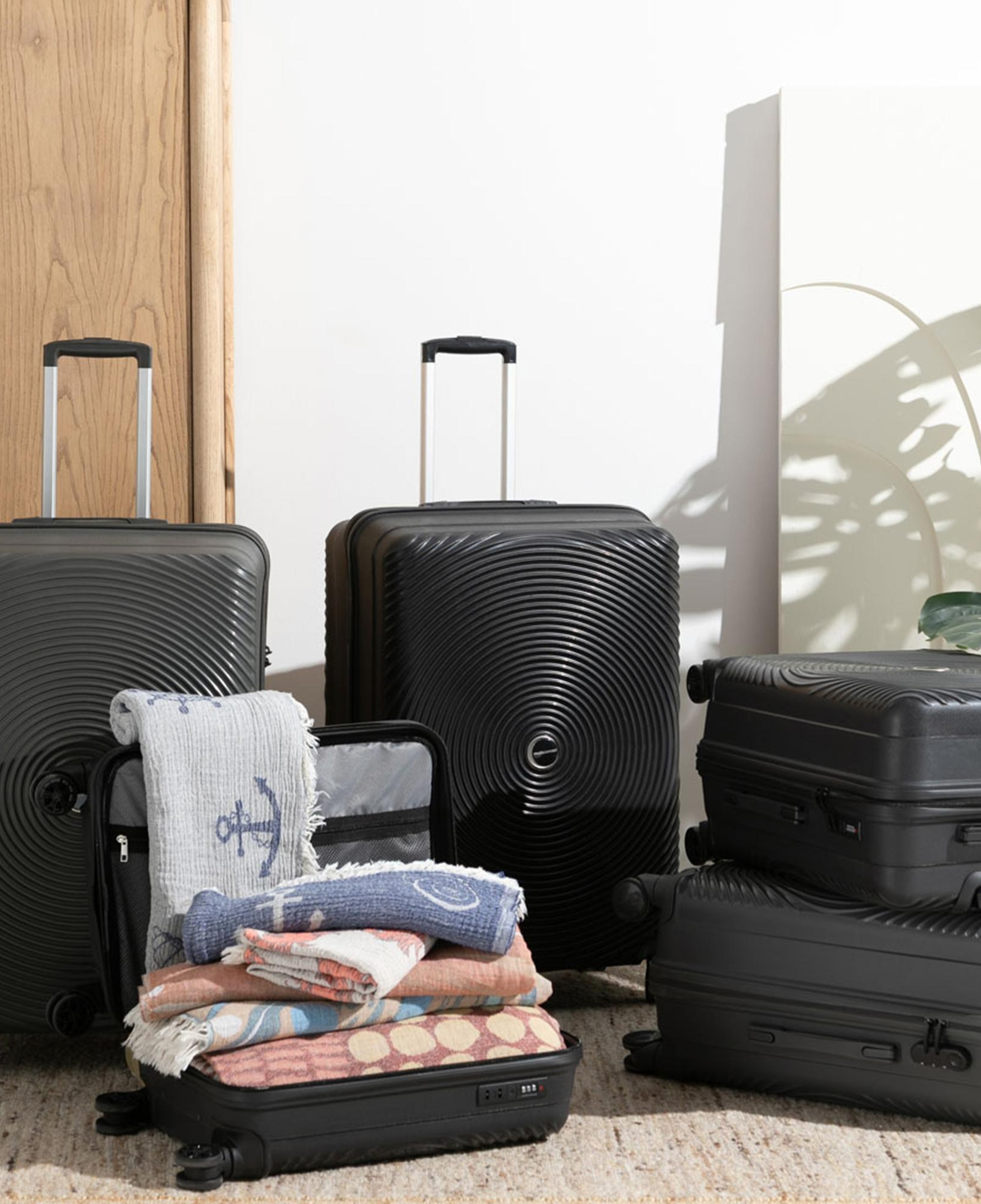 TORONTO SİYAH BÜYÜK BOY VALİZ