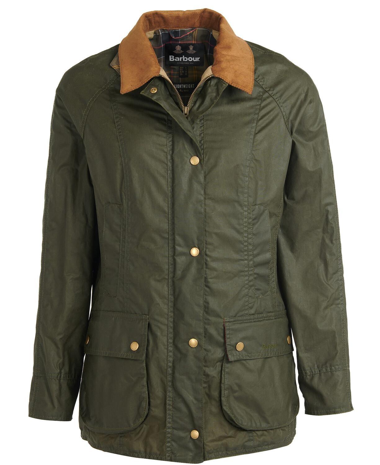 Barbour Lightweight (4oz) Beadnell Yağlı Ceket