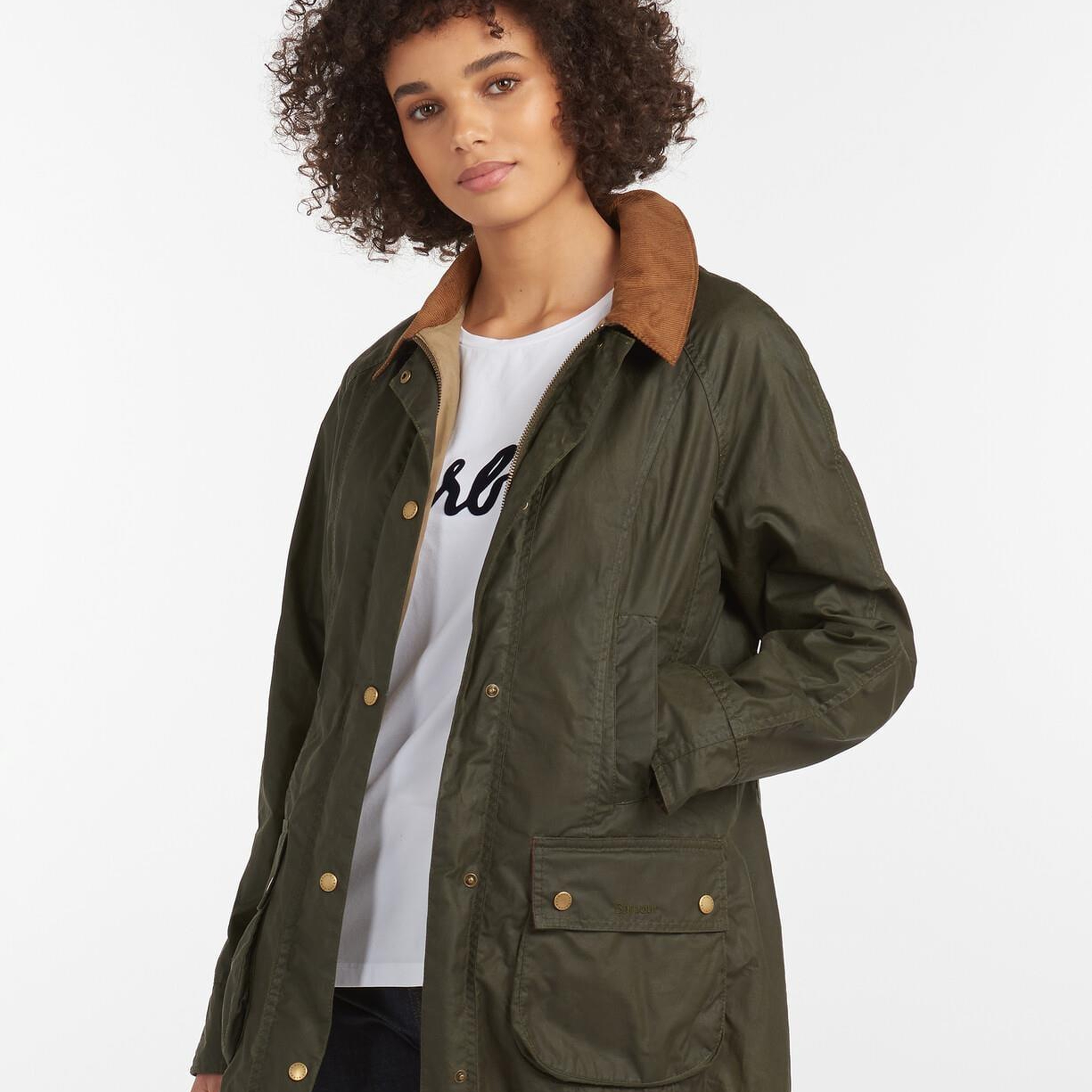 Barbour Lightweight (4oz) Beadnell Yağlı Ceket