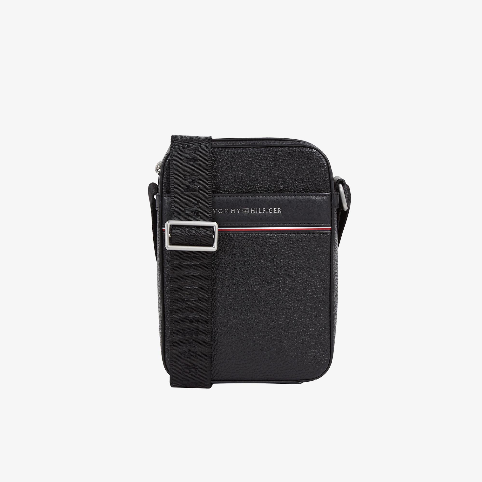 Tommy Hilfiger Corp Mini Erkek Siyah El Çantası