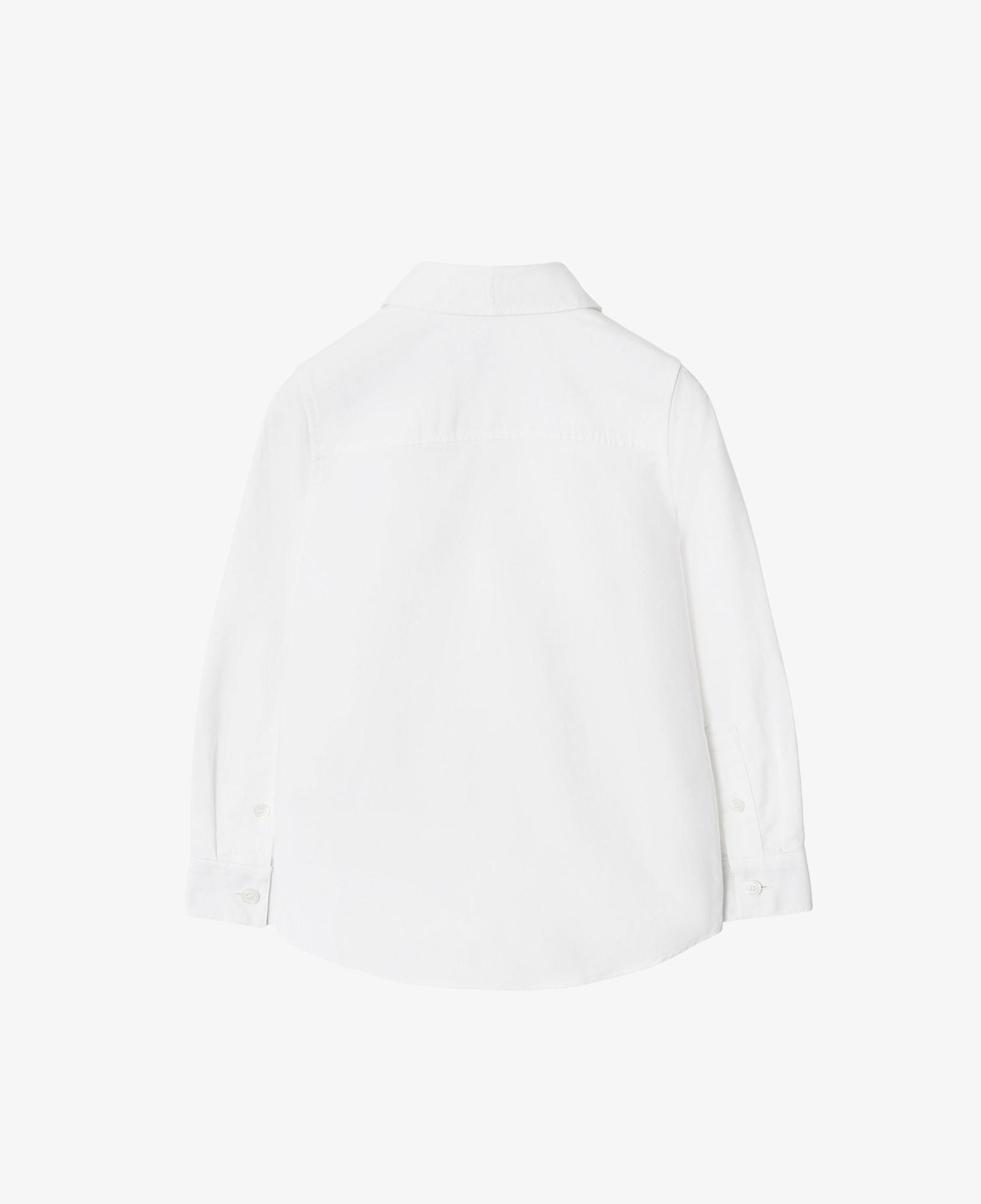 Burberry Owen Check Çocuk Beyaz Gömlek