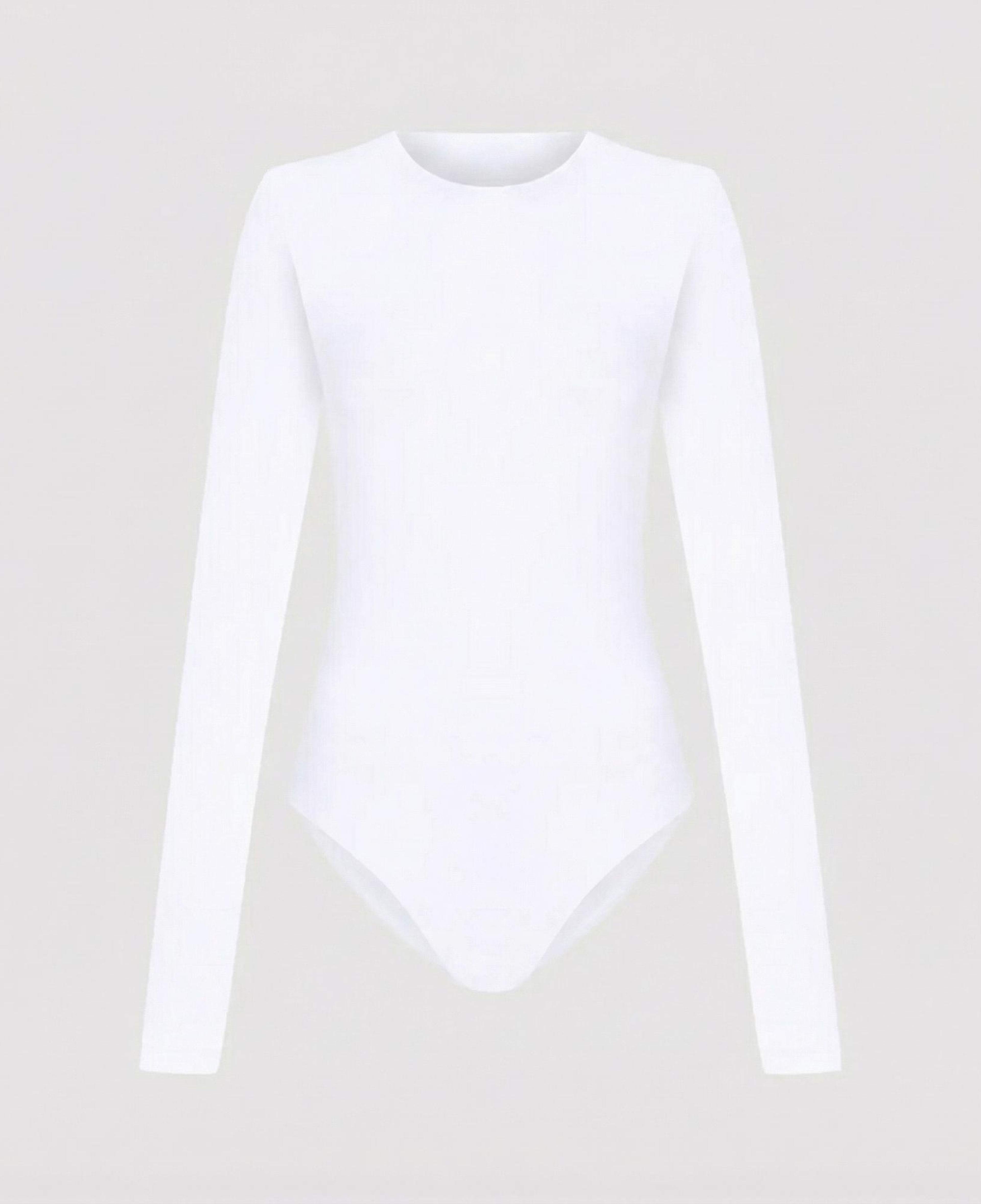 Fabby Kadın Beyaz Bodysuit