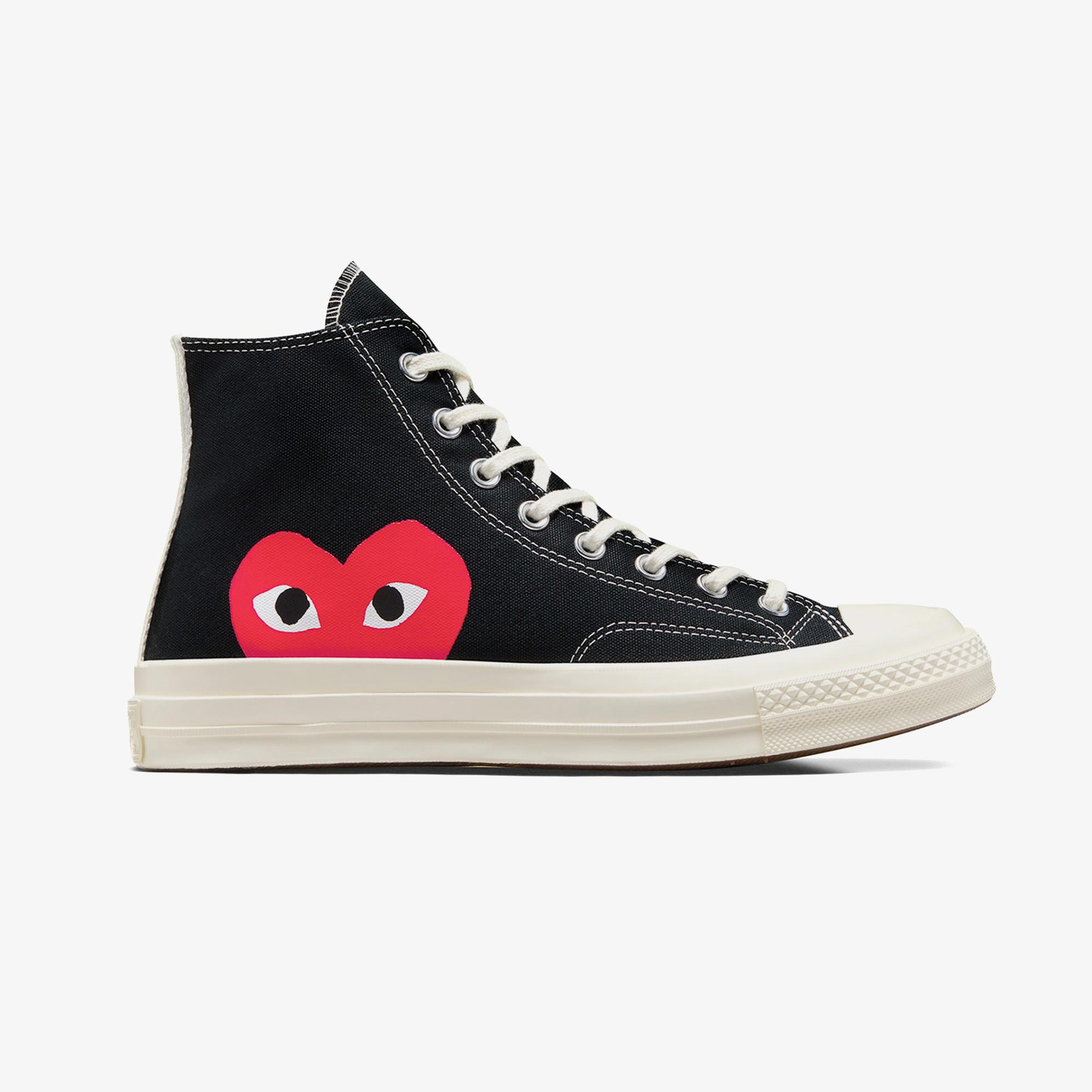 Converse X Comme Des Garçons Play Chuck 70 Unisex Siyah Sneaker