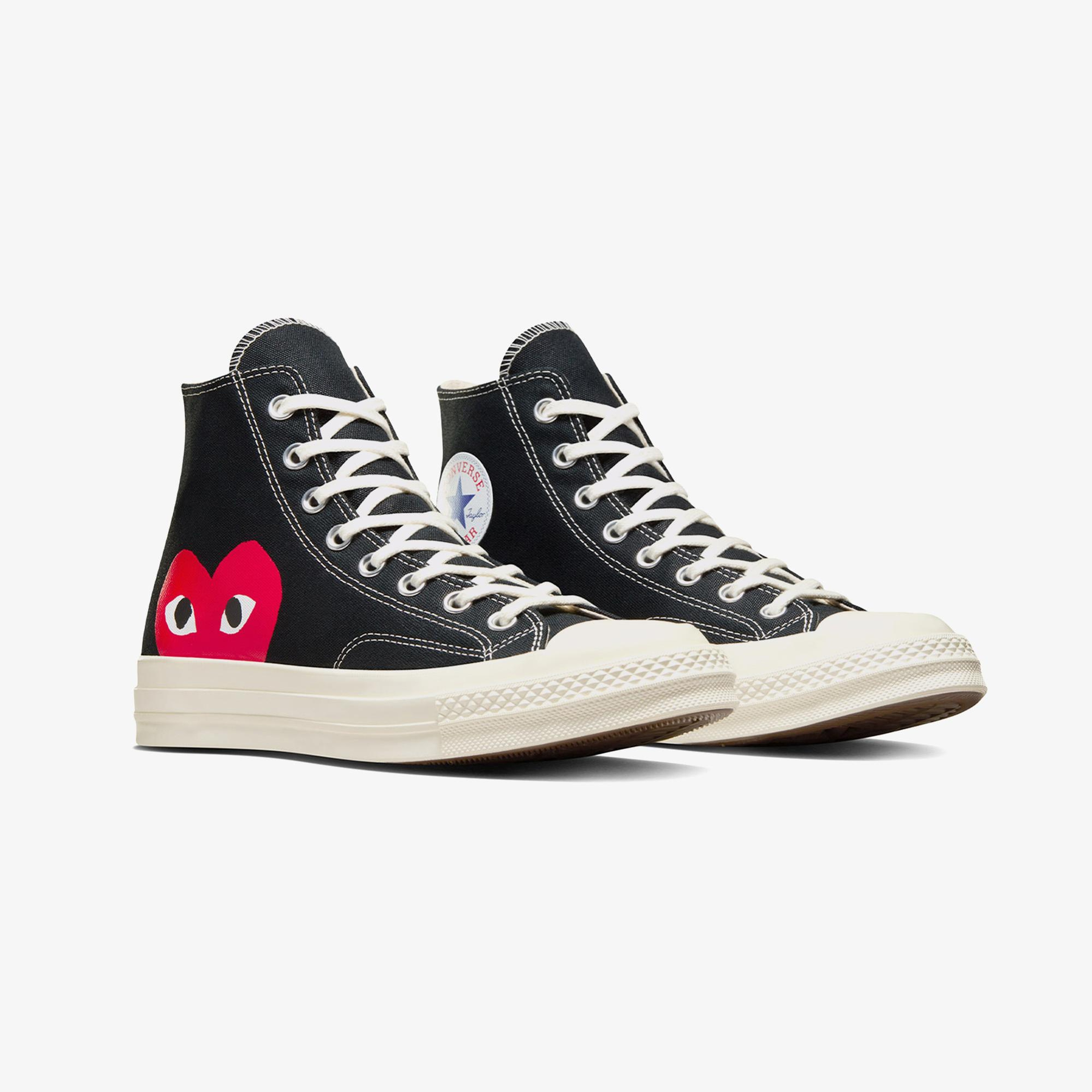 Converse X Comme Des Garçons Play Chuck 70 Unisex Siyah Sneaker