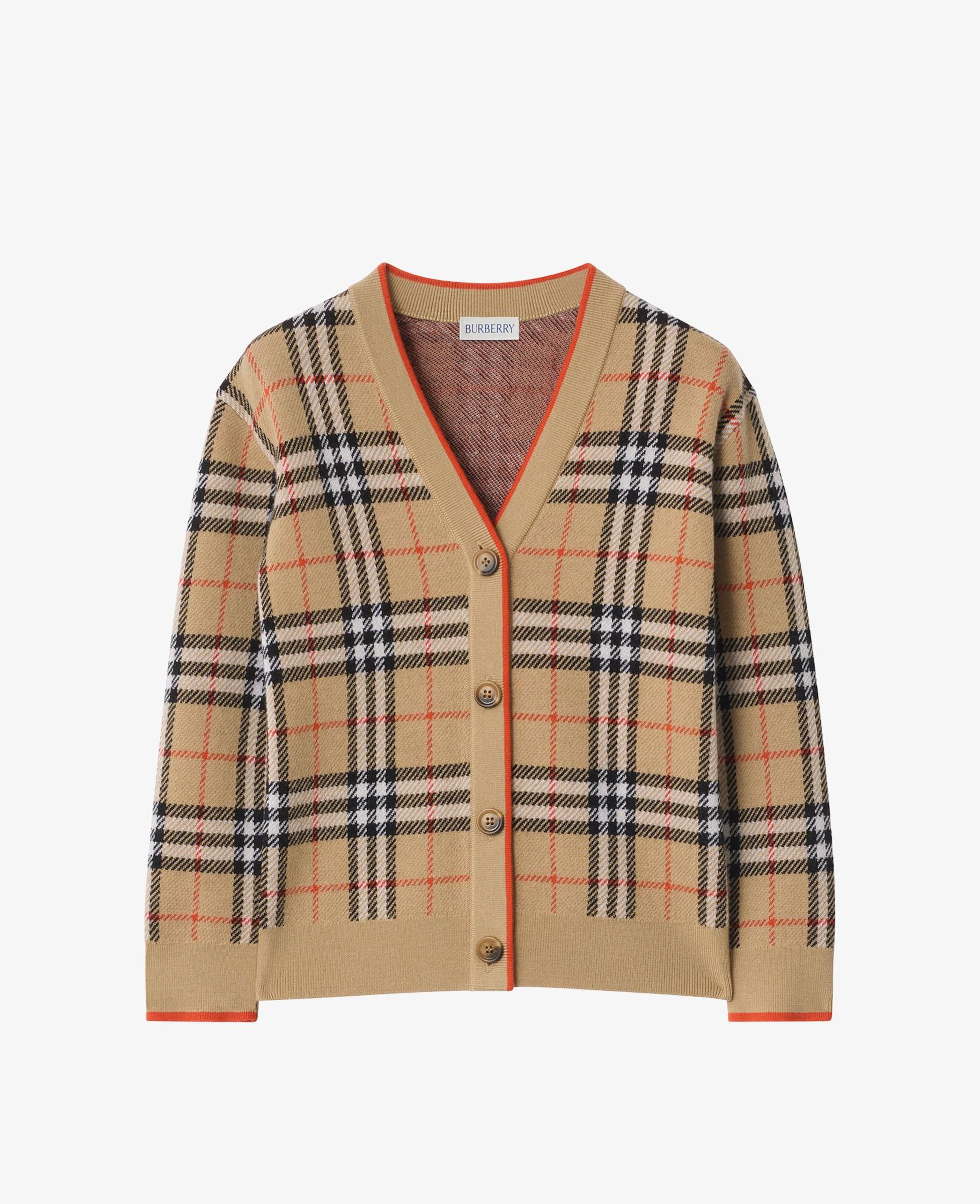Burberry Graham Check Çocuk Bej Hırka