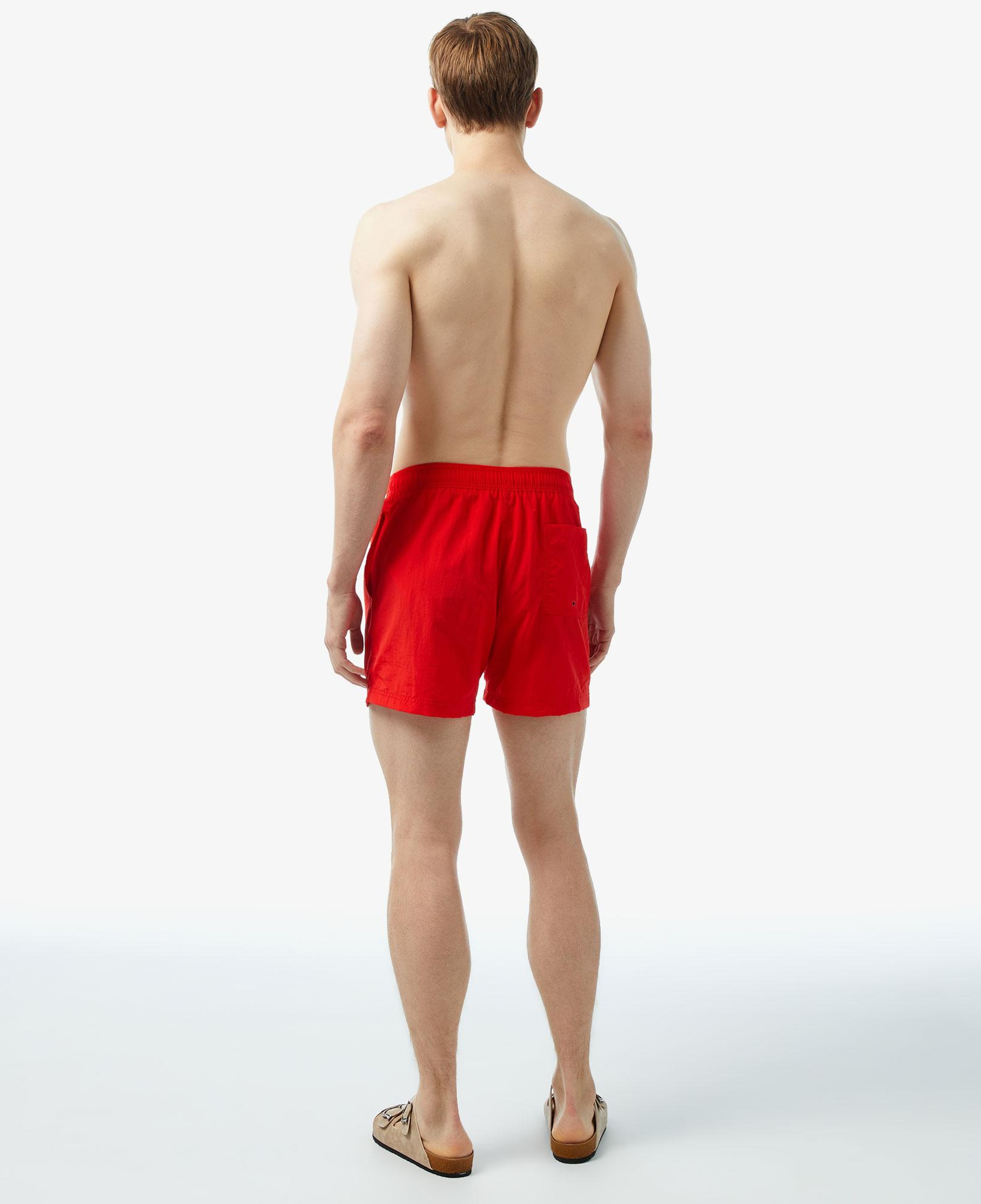 Tommy Jeans Medium Drawstring Erkek Kırmızı Mayo Şort