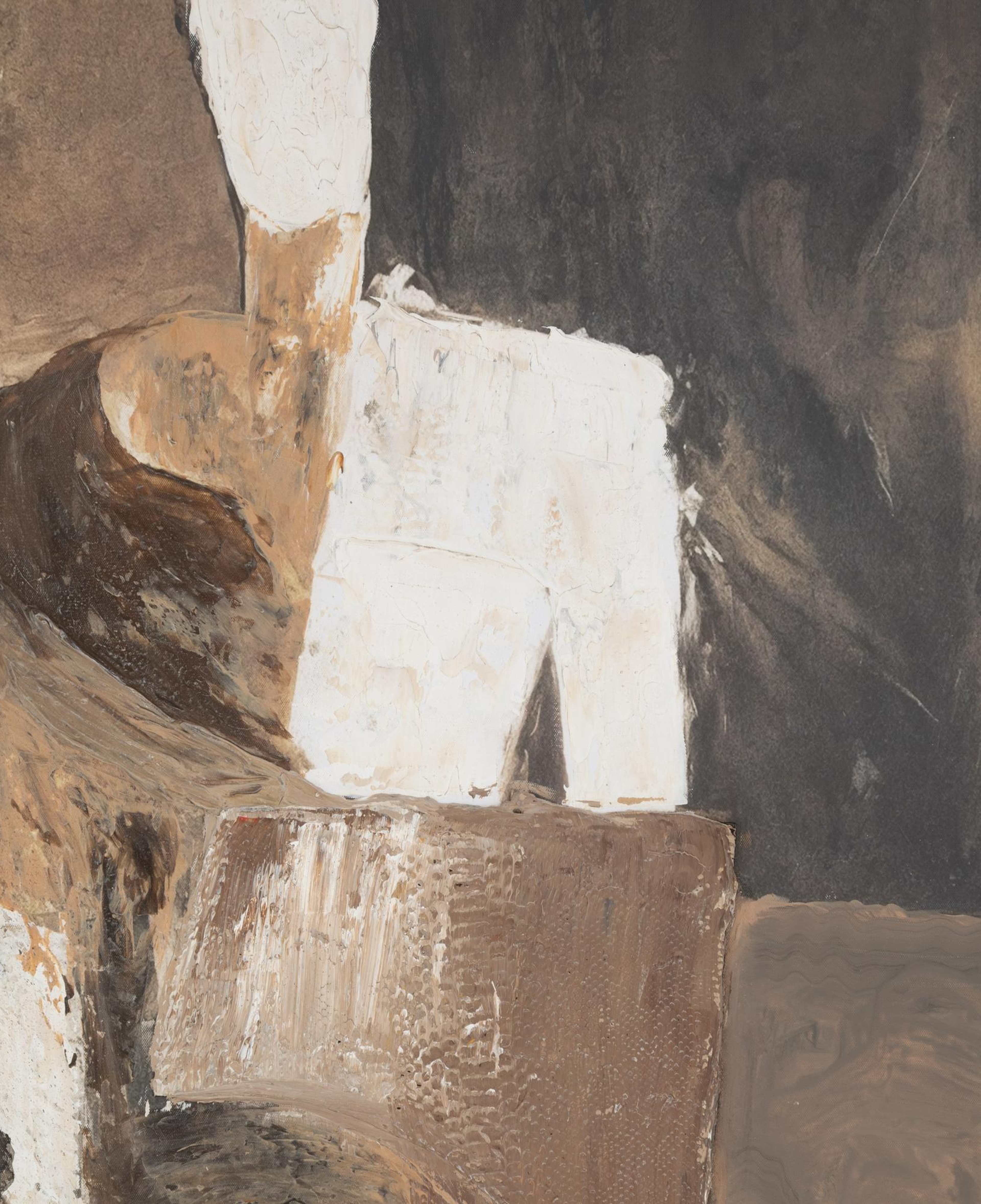 SOLITUDE ÇERÇEVELİ YAĞLIBOYA TABLO 100X150 CM