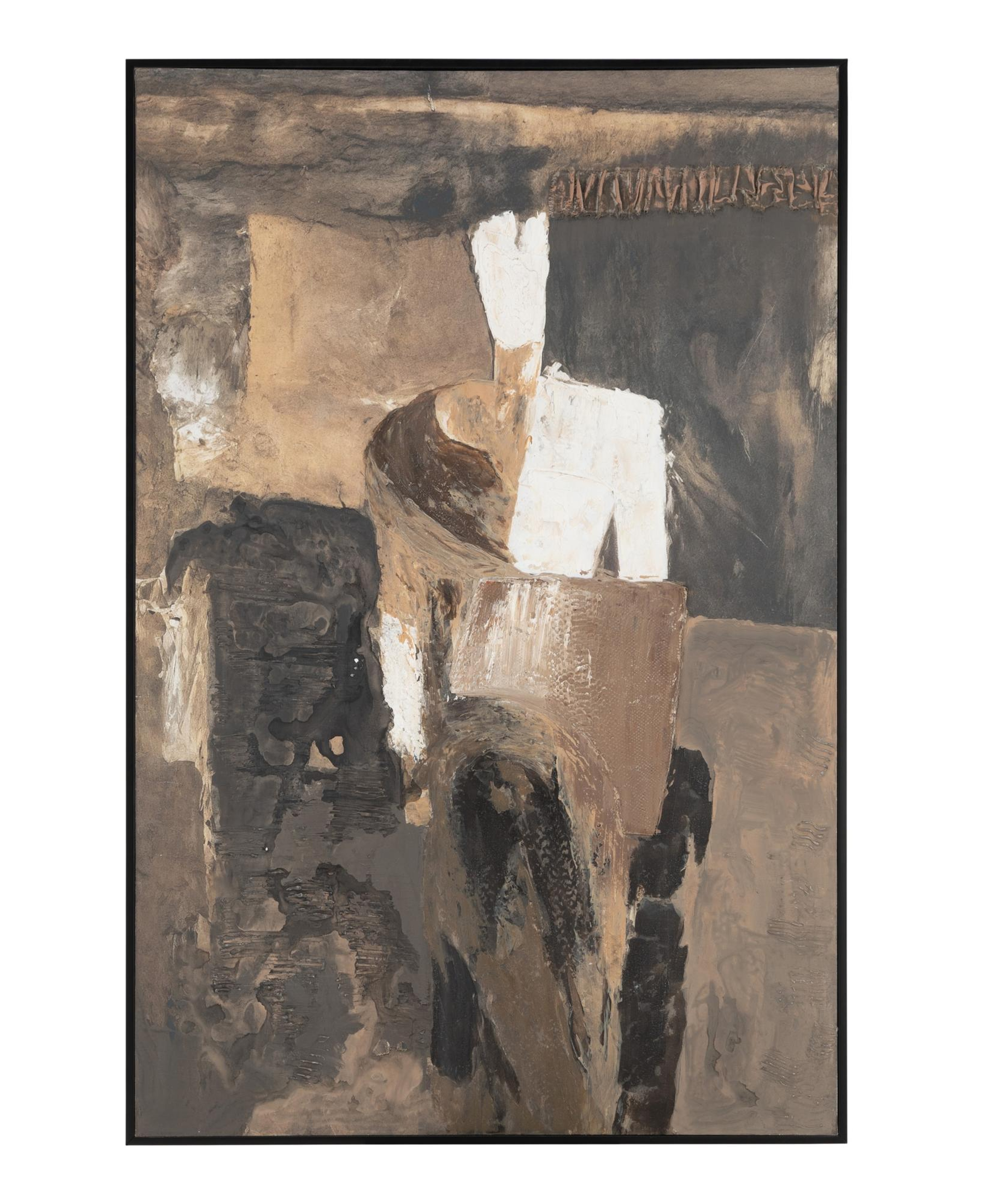 SOLITUDE ÇERÇEVELİ YAĞLIBOYA TABLO 100X150 CM