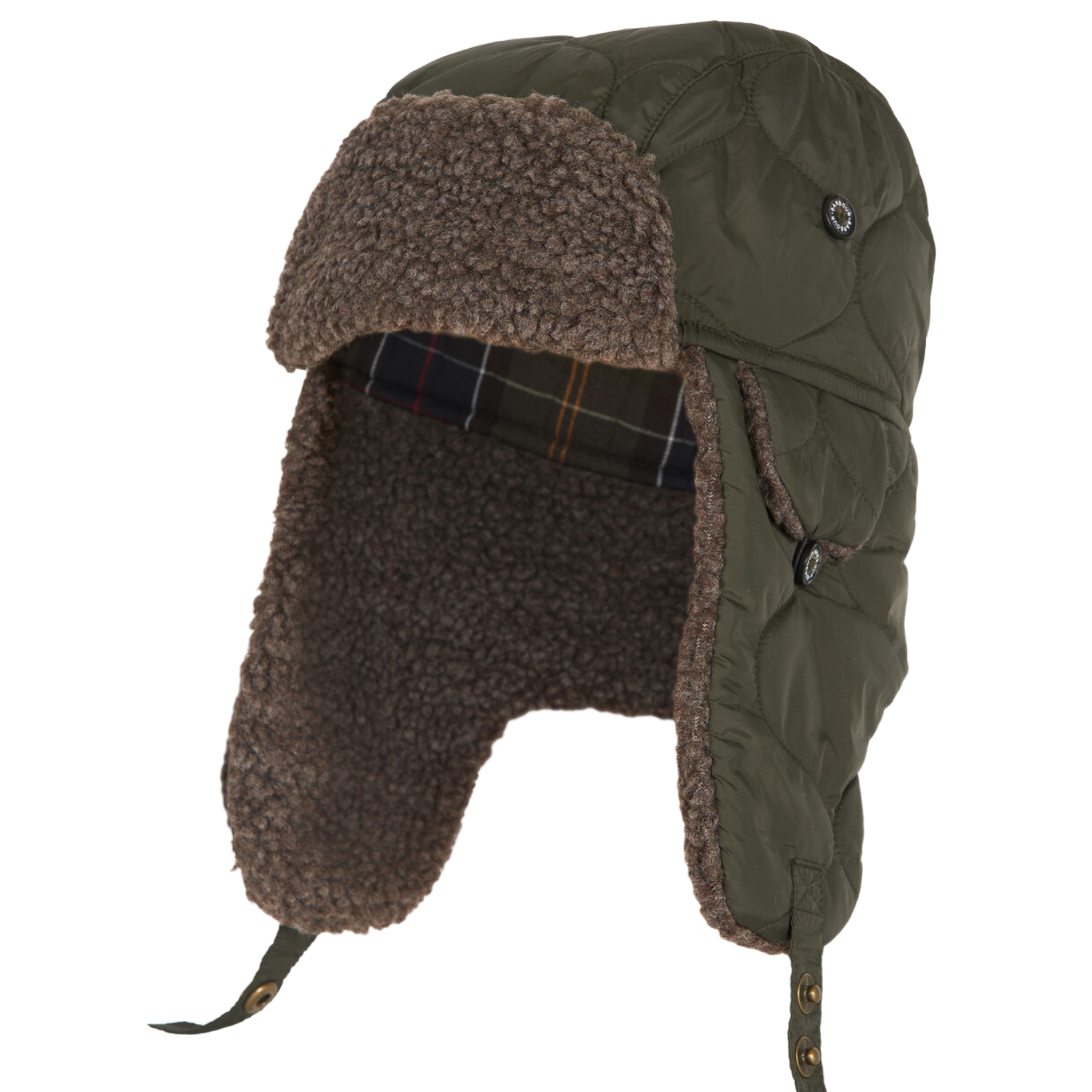 Barbour Sandbay Kapitone Trapper Şapka