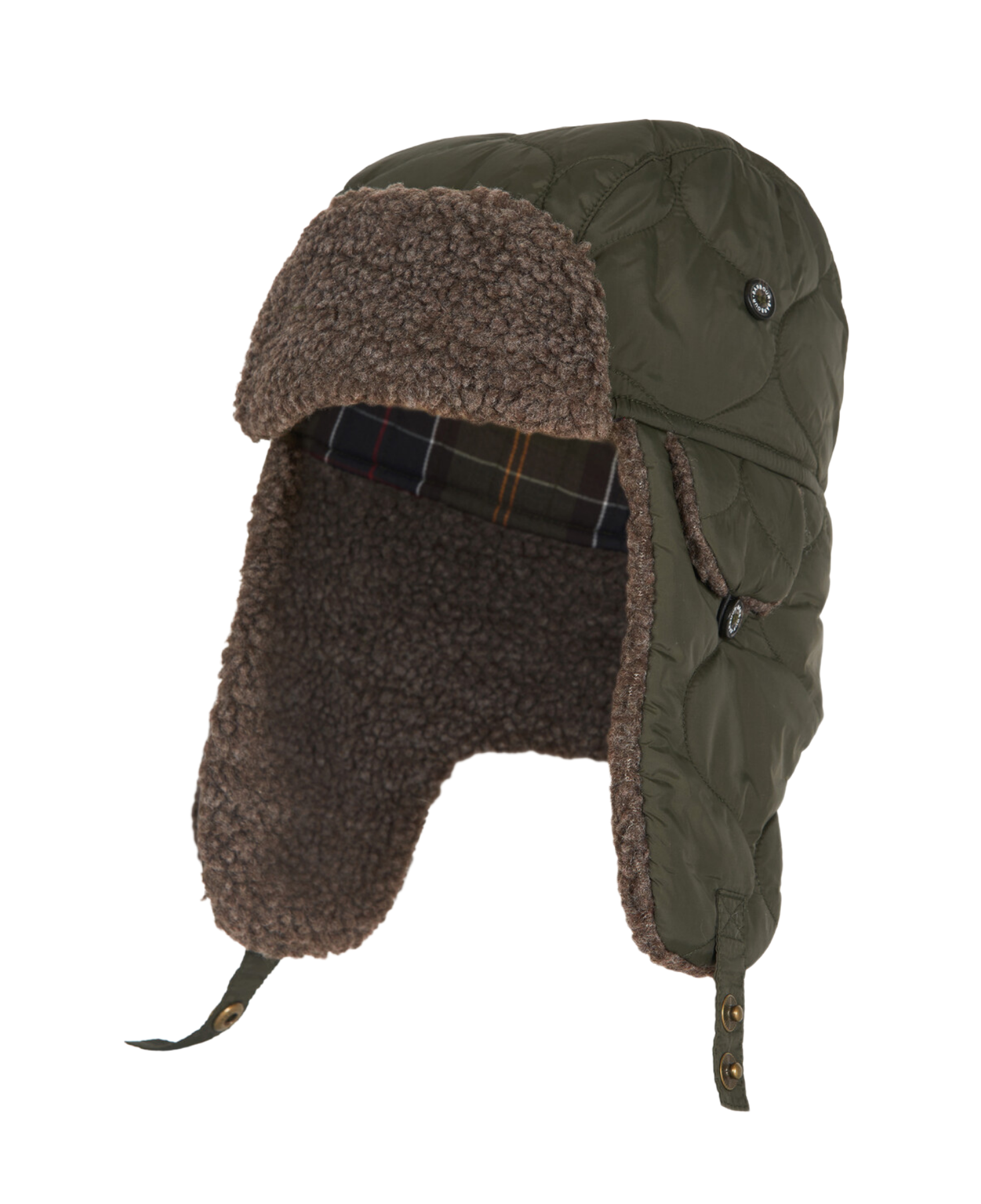 Barbour Sandbay Kapitone Trapper Şapka