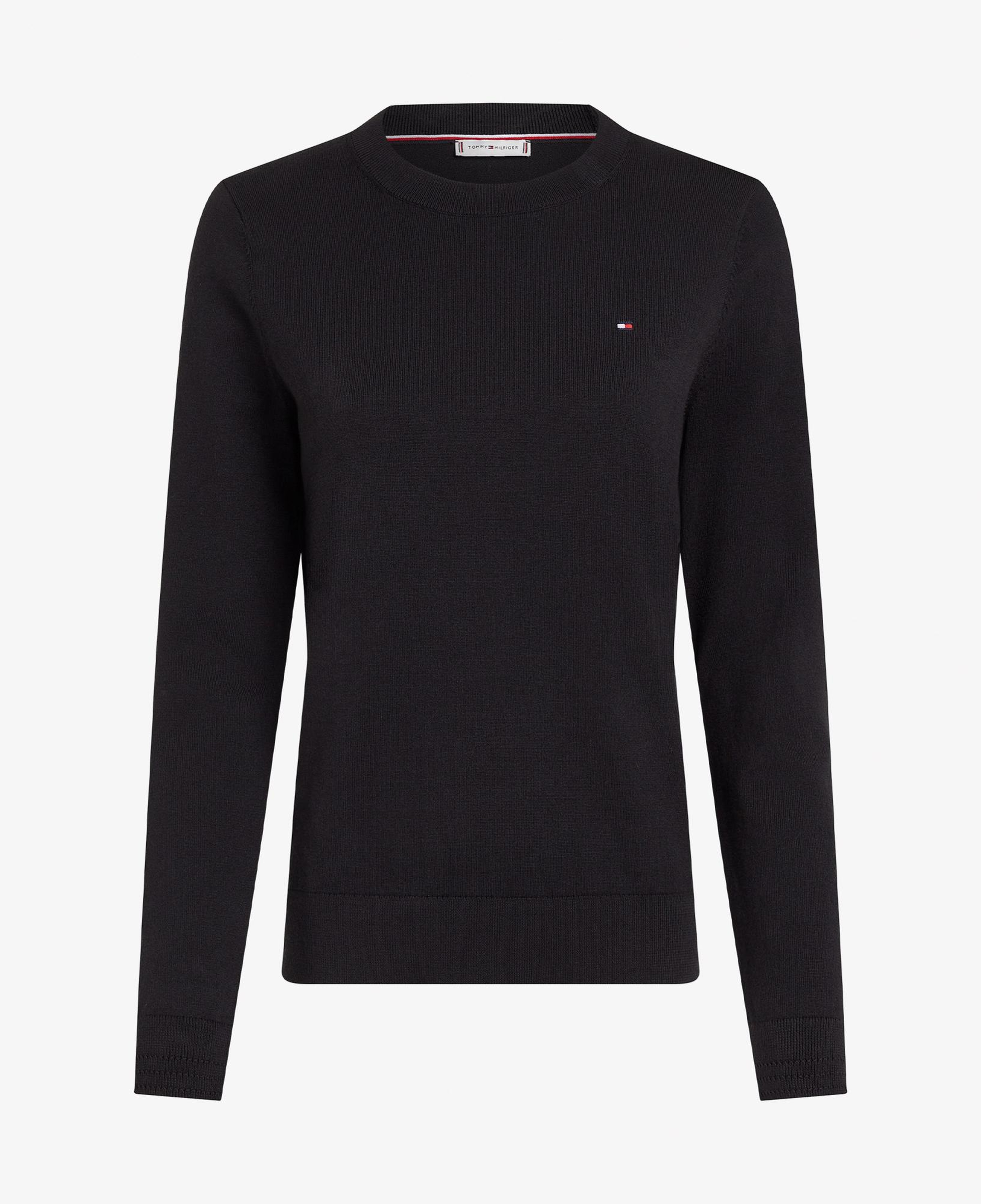 Tommy Hilfiger Stitch Kadın Siyah Kazak