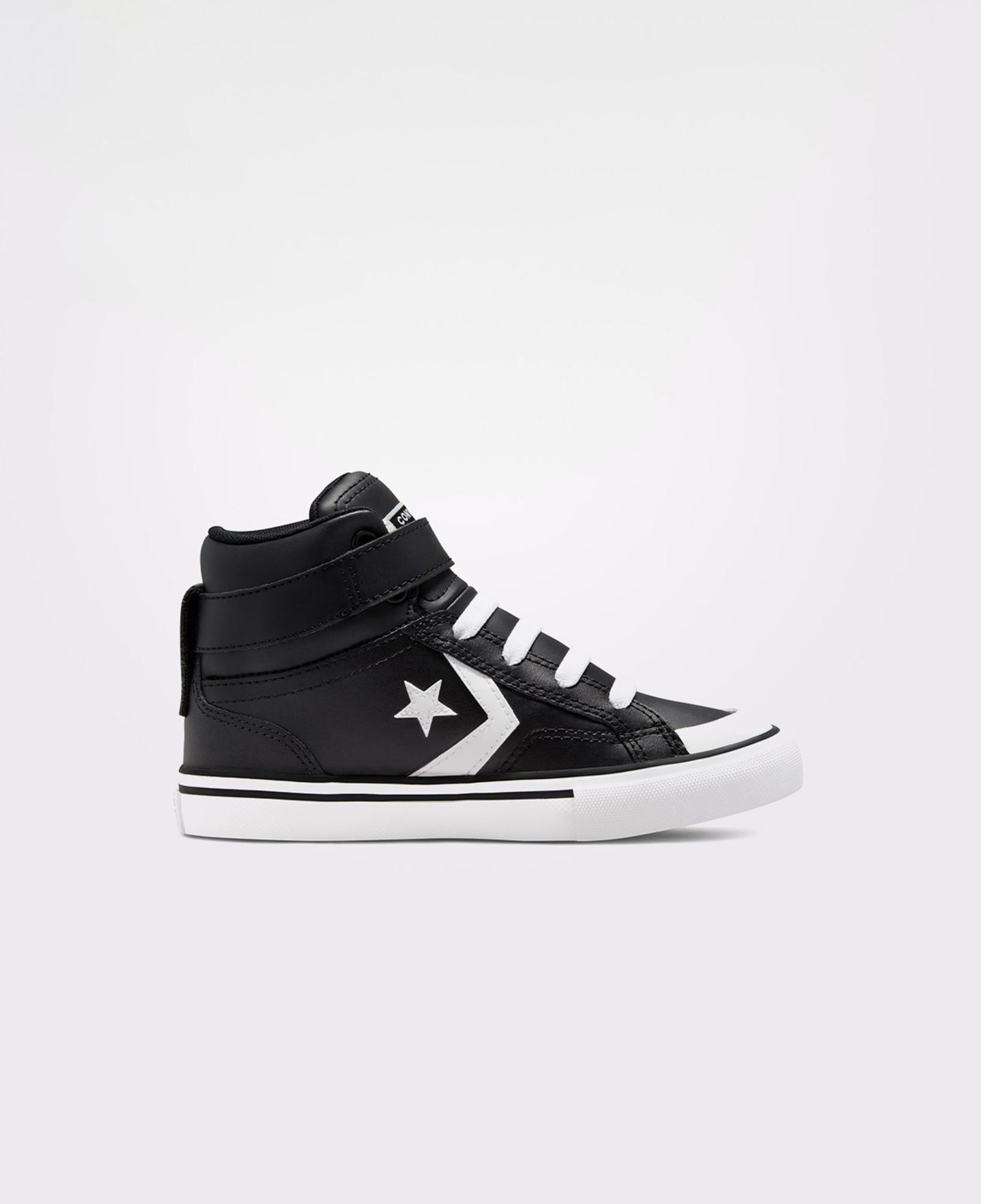 Converse Pro Blaze Çocuk Siyah Deri Sneaker