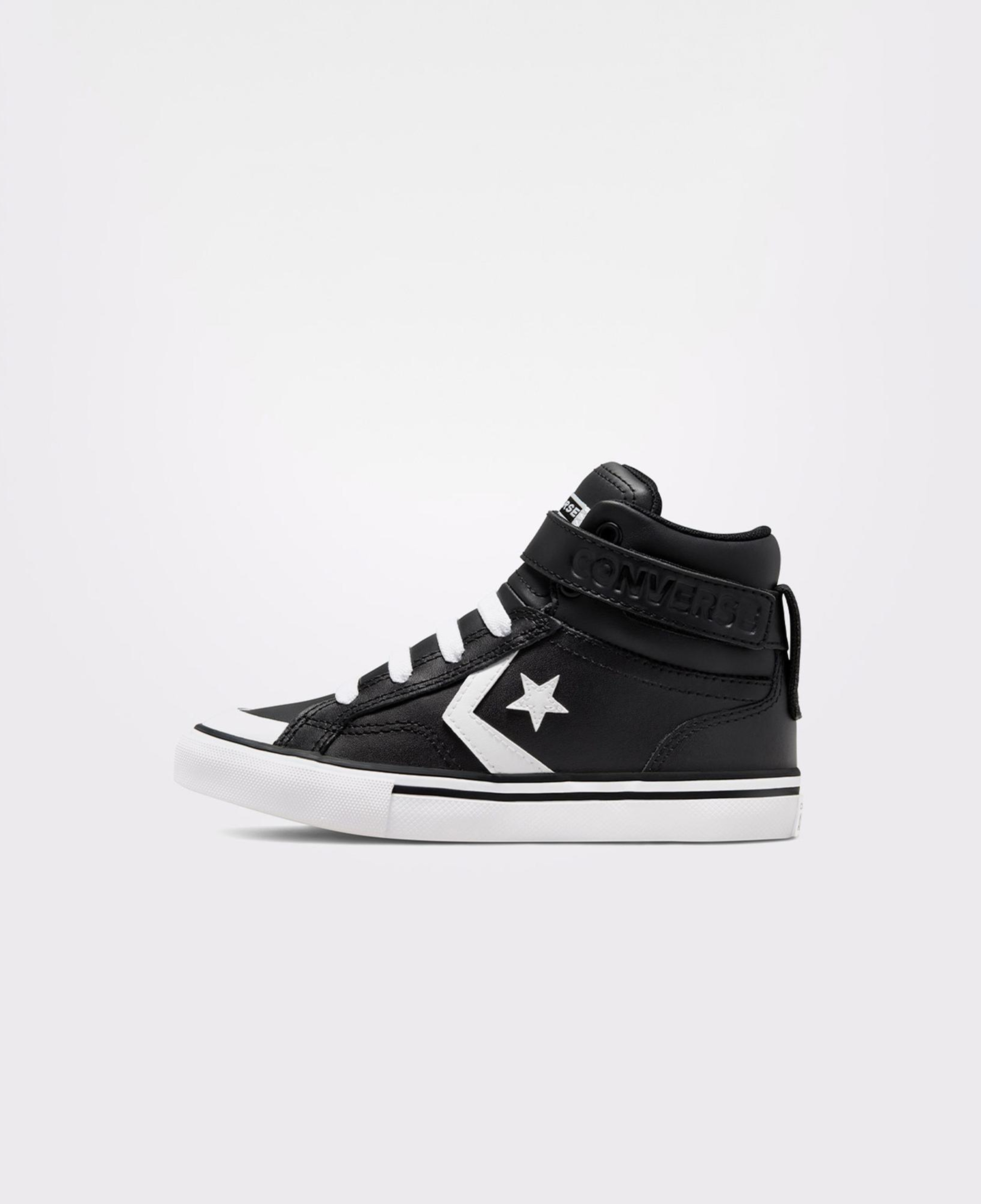 Converse Pro Blaze Çocuk Siyah Deri Sneaker