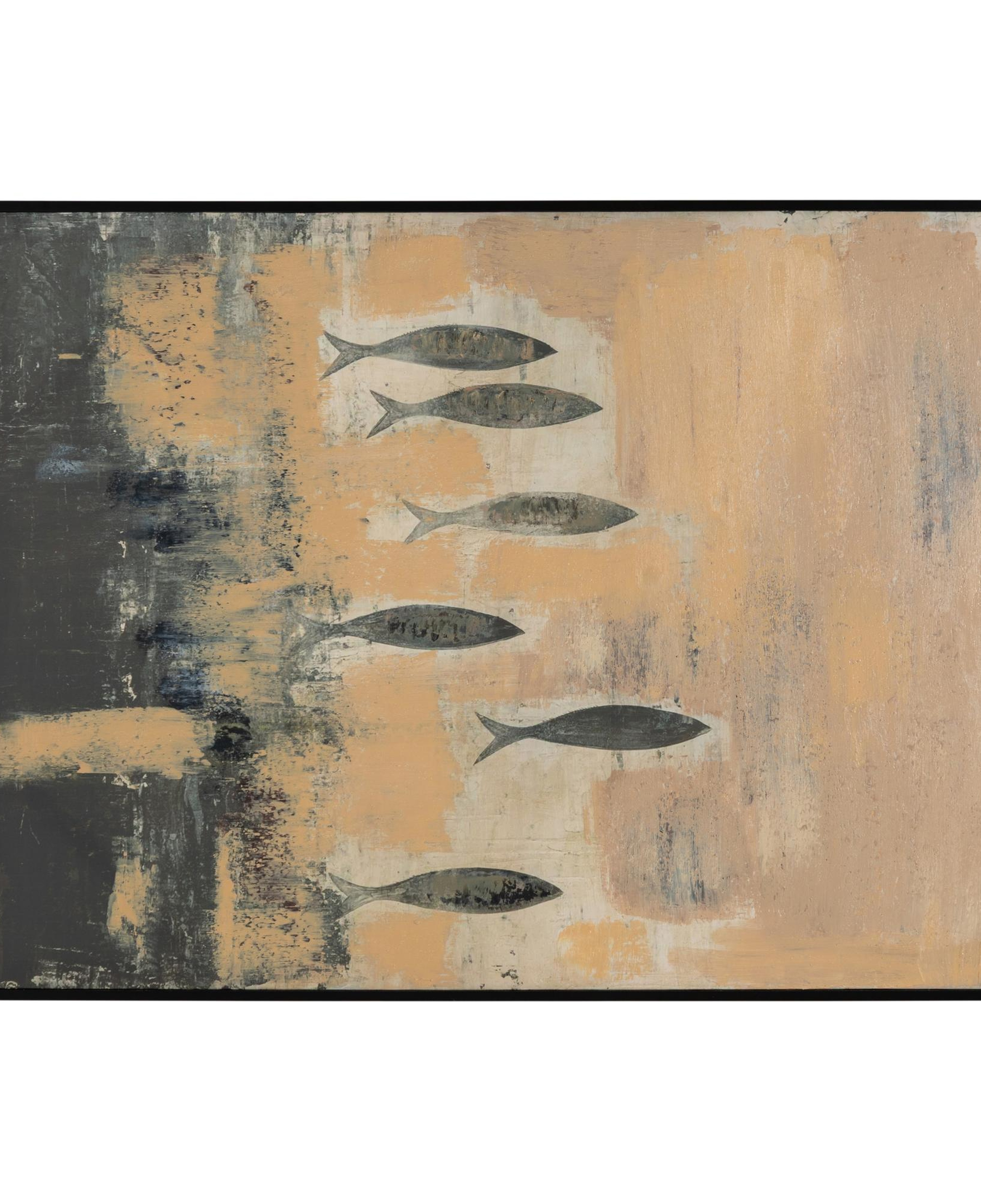 FINRA ÇERÇEVELİ YAĞLIBOYA TABLO 90X120 CM