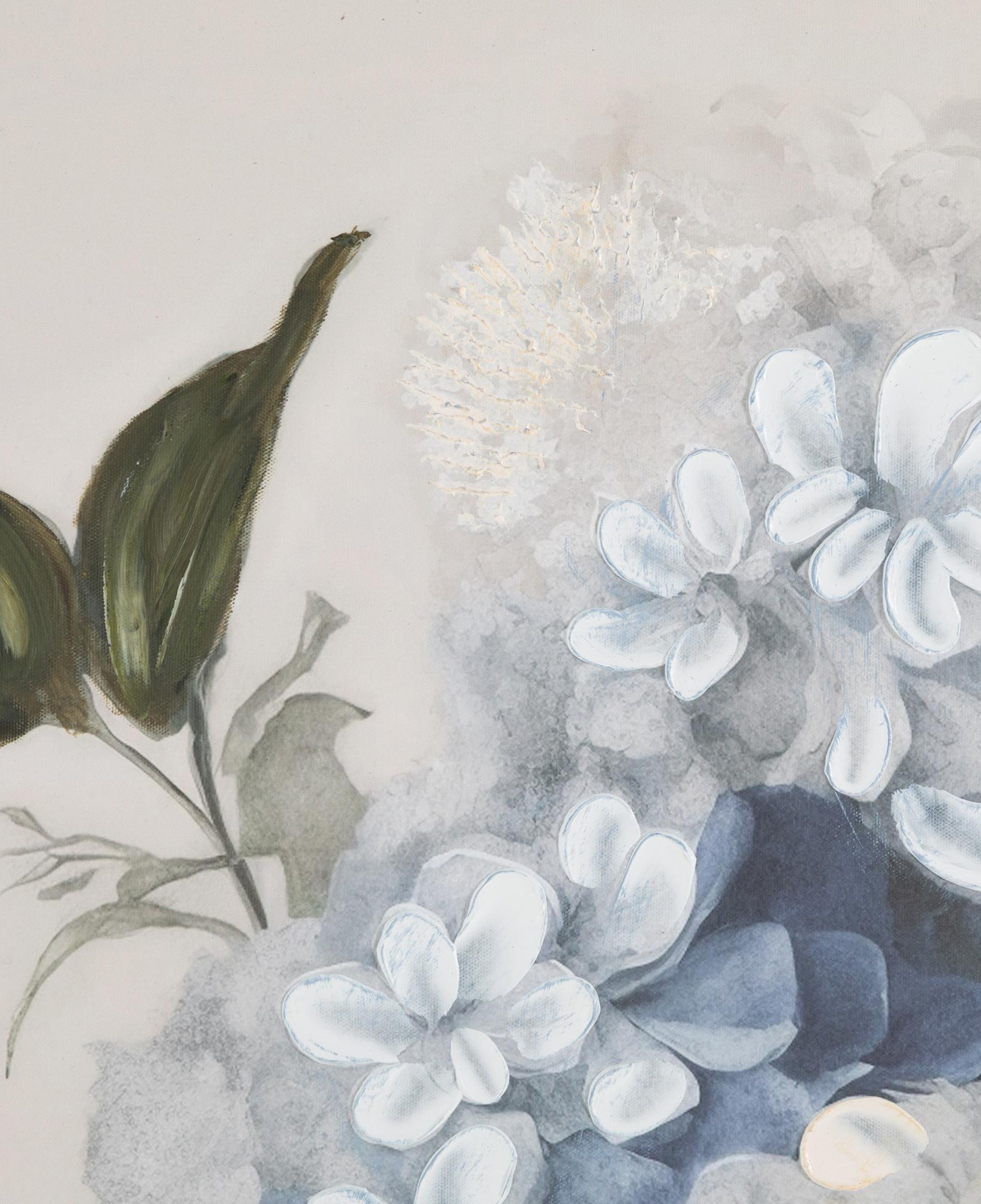 FLORINDA ÇERÇEVELİ YAĞLIBOYA TABLO 90X120 CM