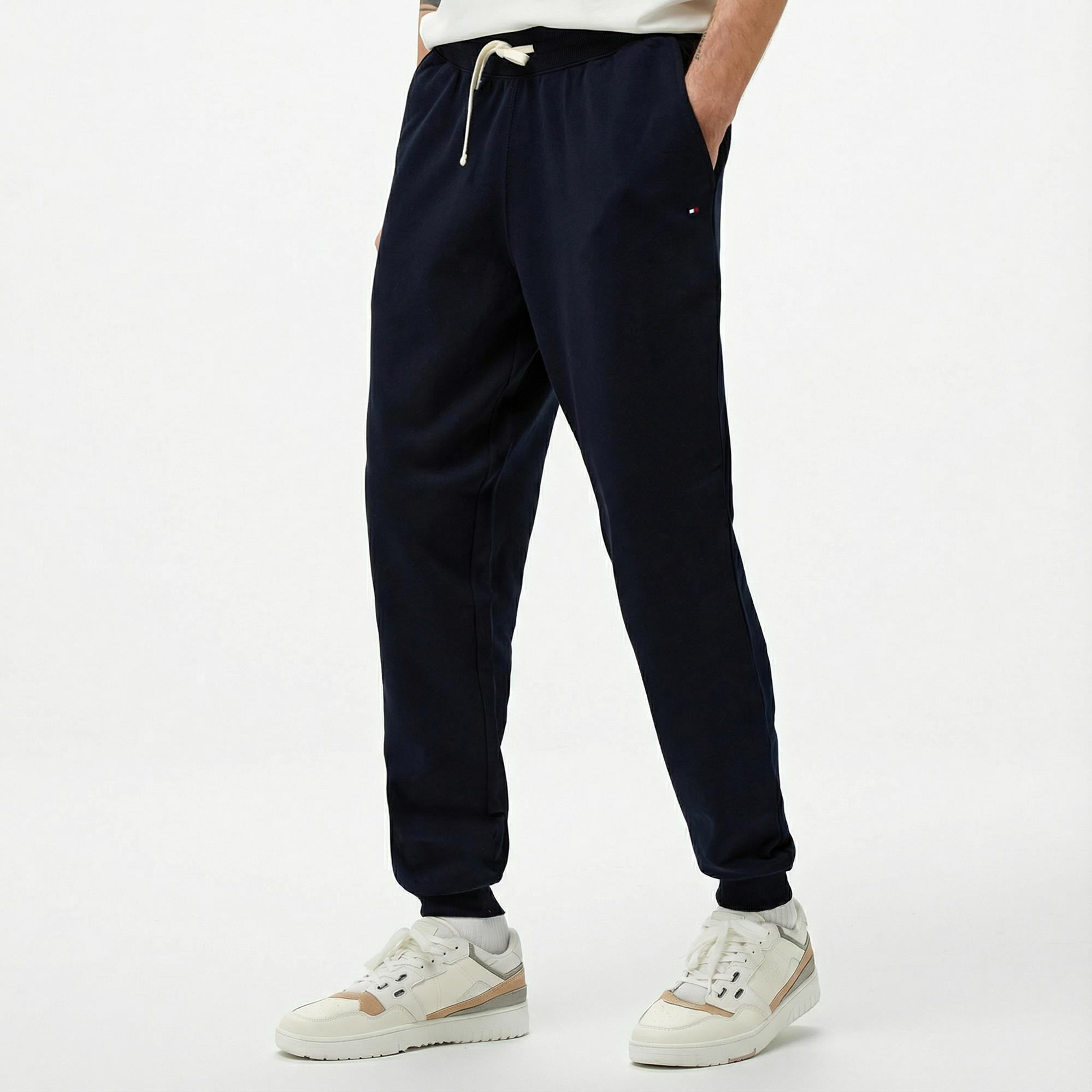 Tommy Hilfiger Core Essentials Erkek Lacivert Eşofman Altı