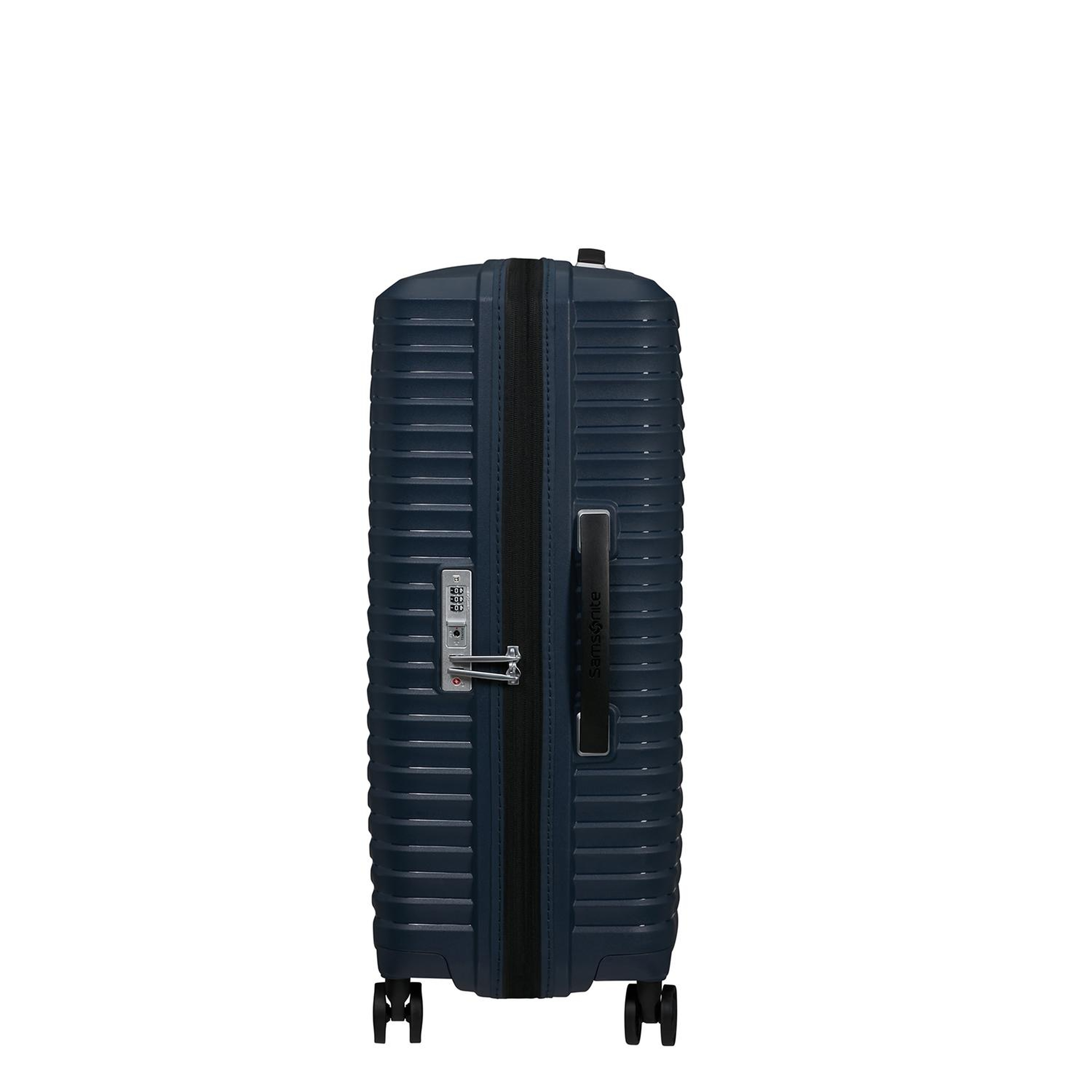 Samsonite Lacivert Spinner Upscape Körüklü 68/25 Orta Boy Valiz