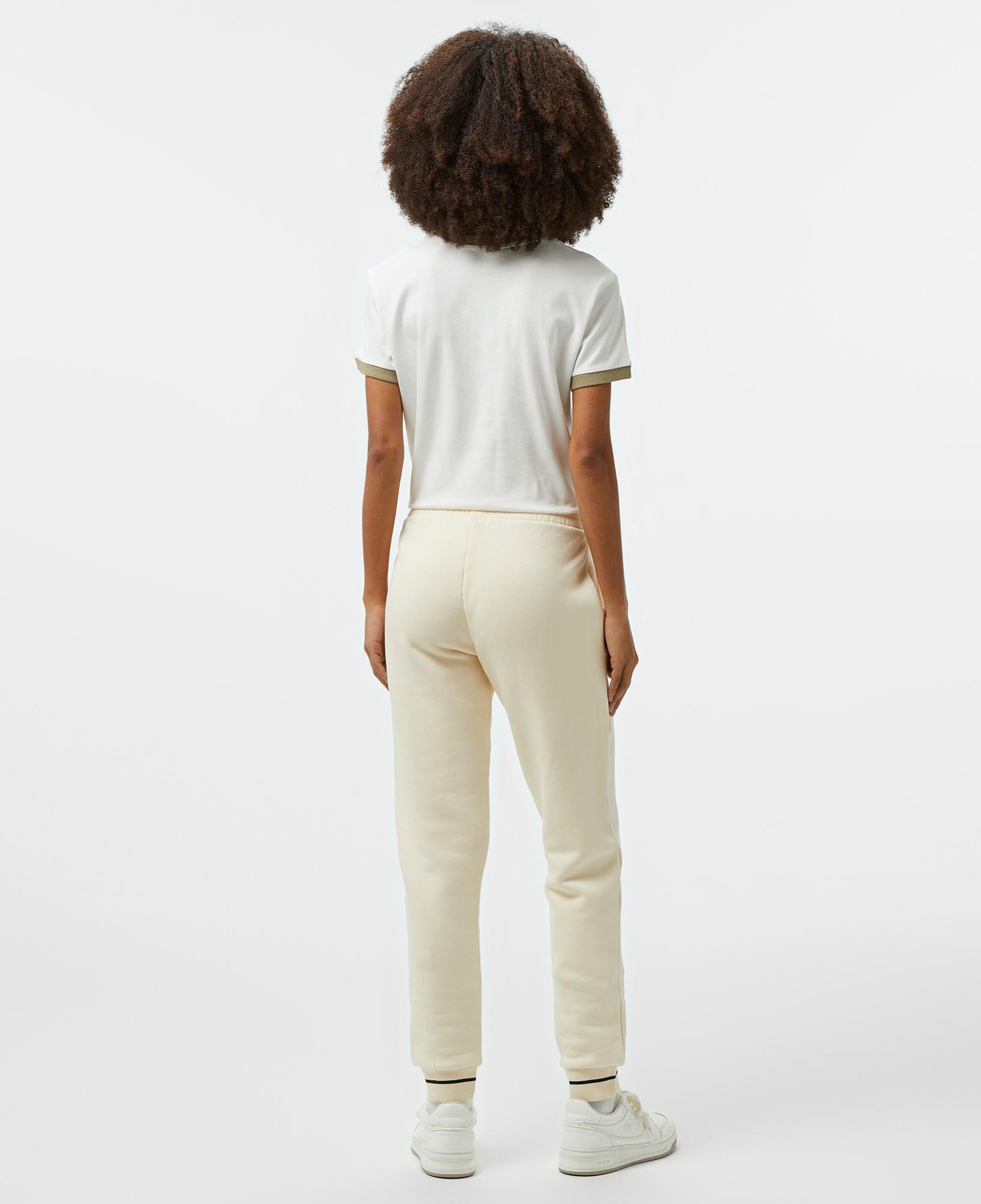 Guess Nia Jogger Fleece 425 Kadın Beyaz Eşofman Altı