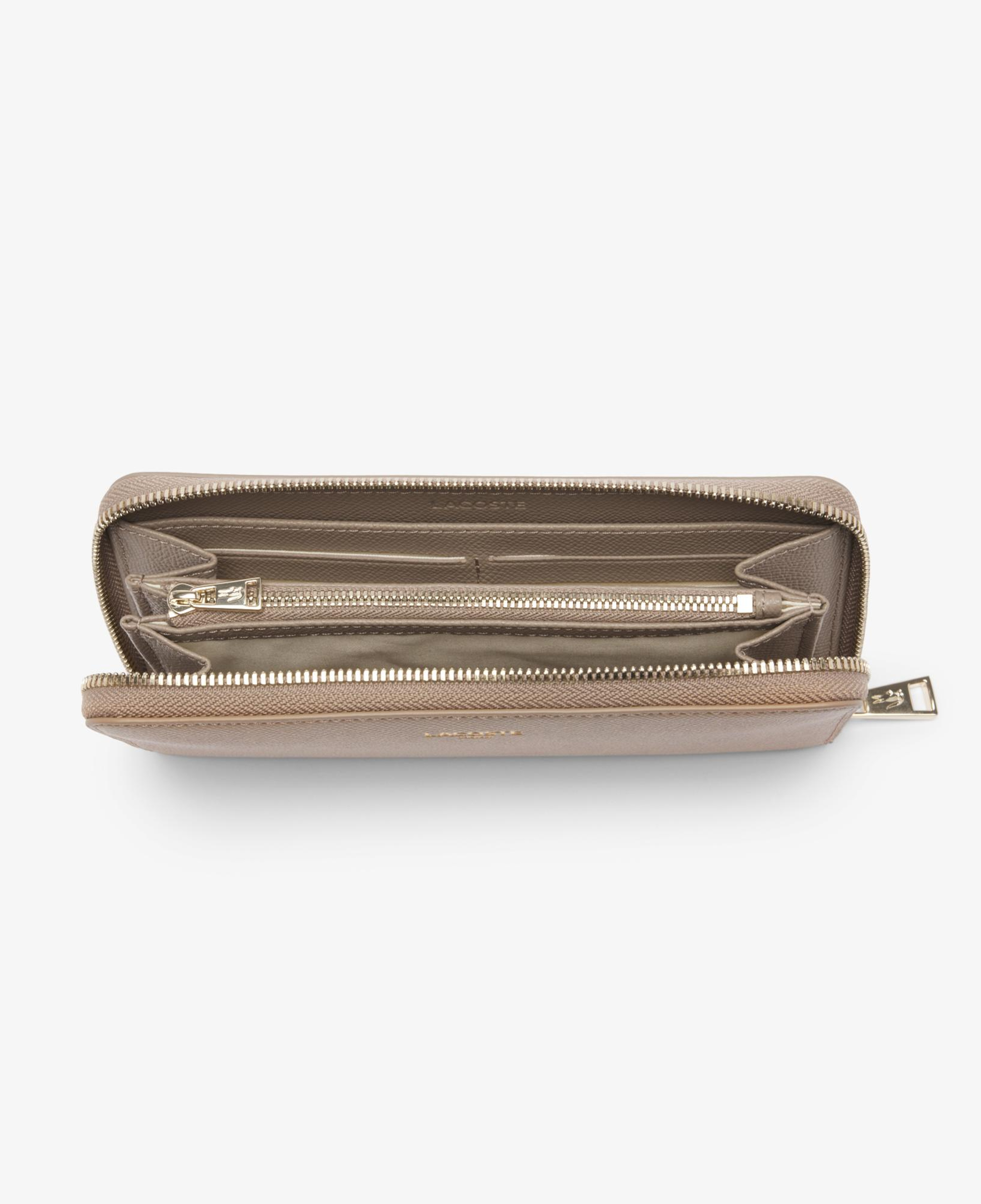 Lacoste Kadın Deri Bej Cüzdan